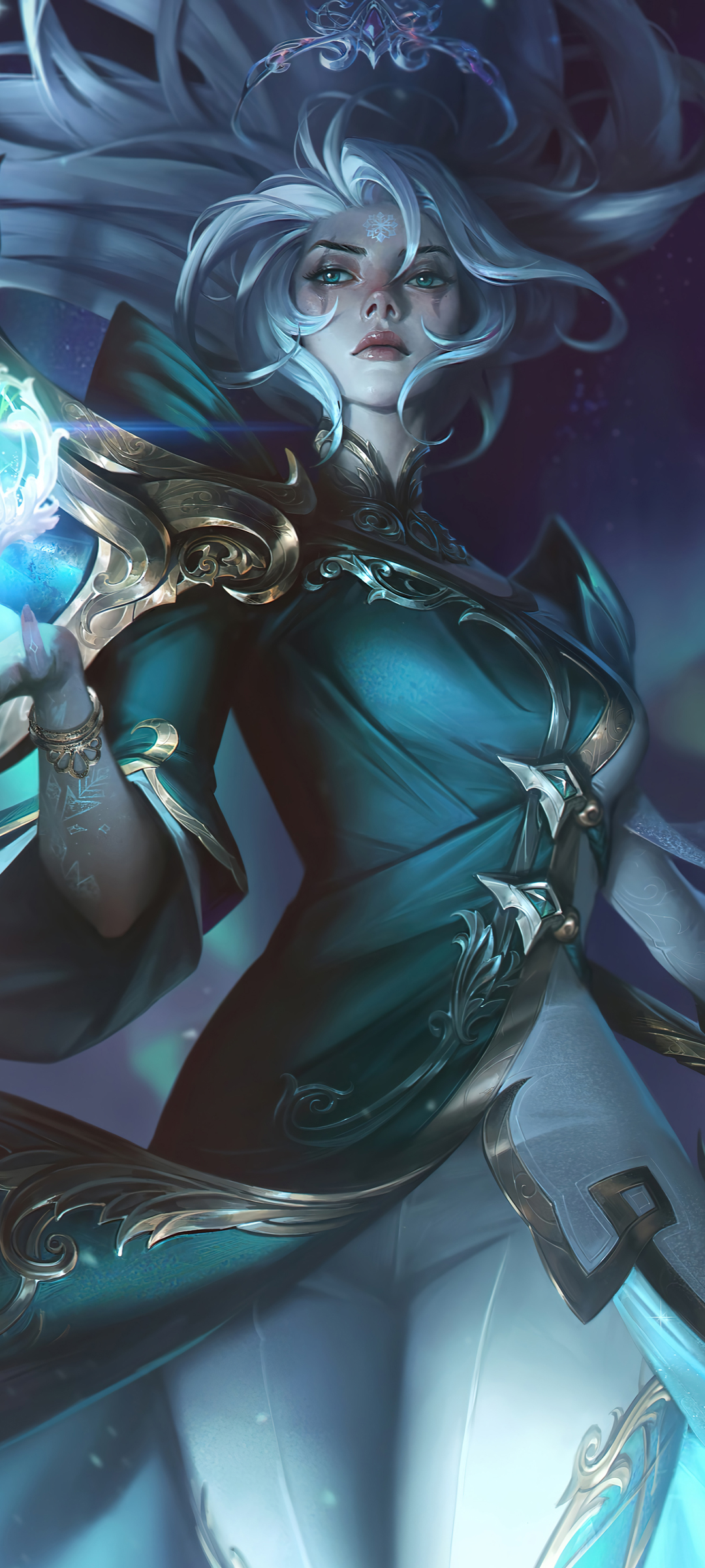 LOL 英雄联盟 皎月女神 北极星神 黛安娜 高清 高清手机 壁纸