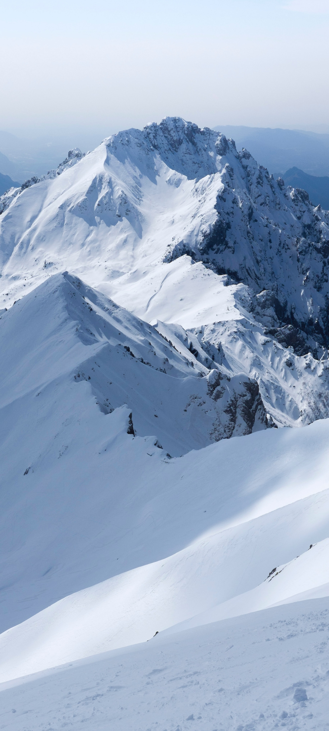 高山 雪景 雪山 风景 高清手机 壁纸