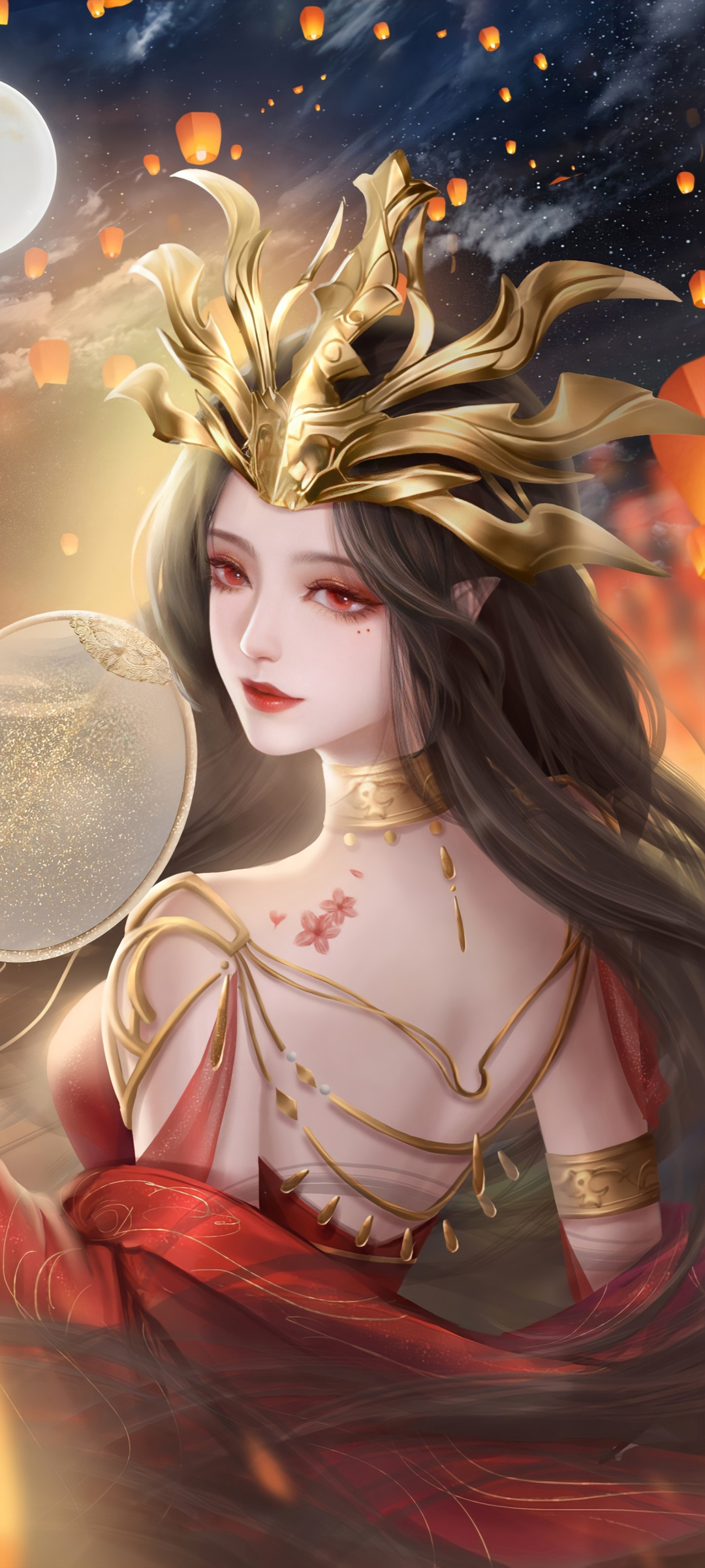 美杜莎女王 斗破苍穹女主彩鳞高清手机壁纸