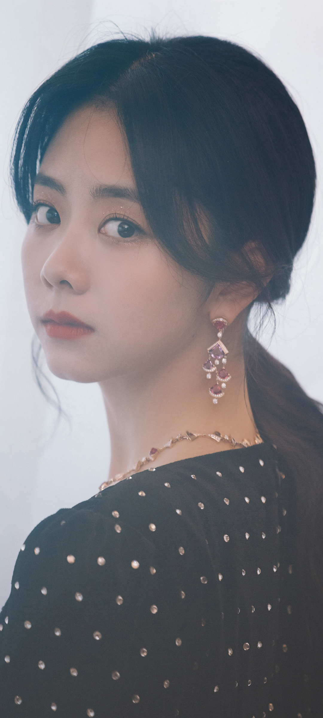 谭松韵 回头 美女高清手机图片