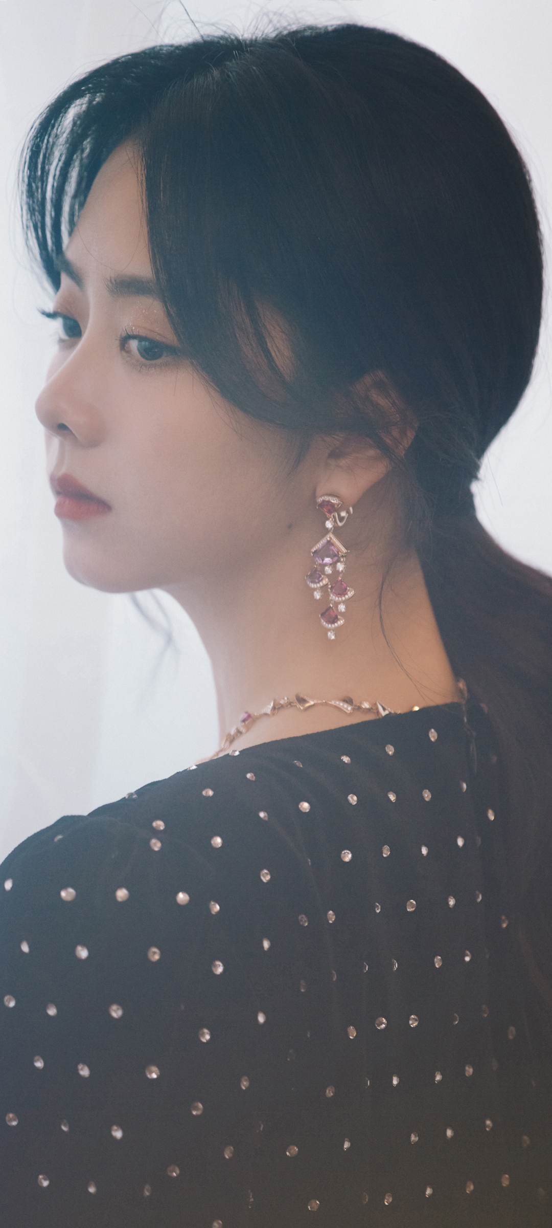 谭松韵 侧颜 美女高清手机壁纸