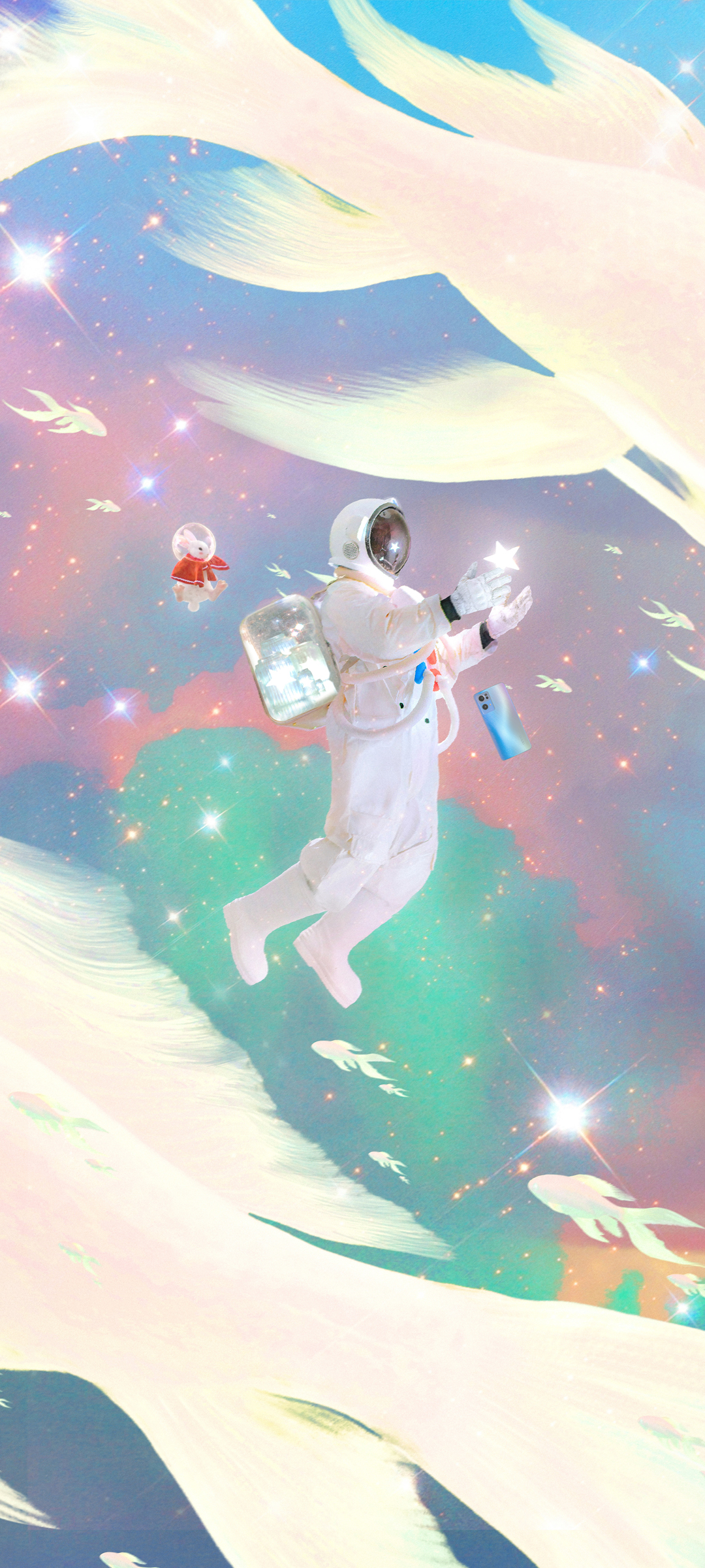 唯美太空旅行高清手机壁纸