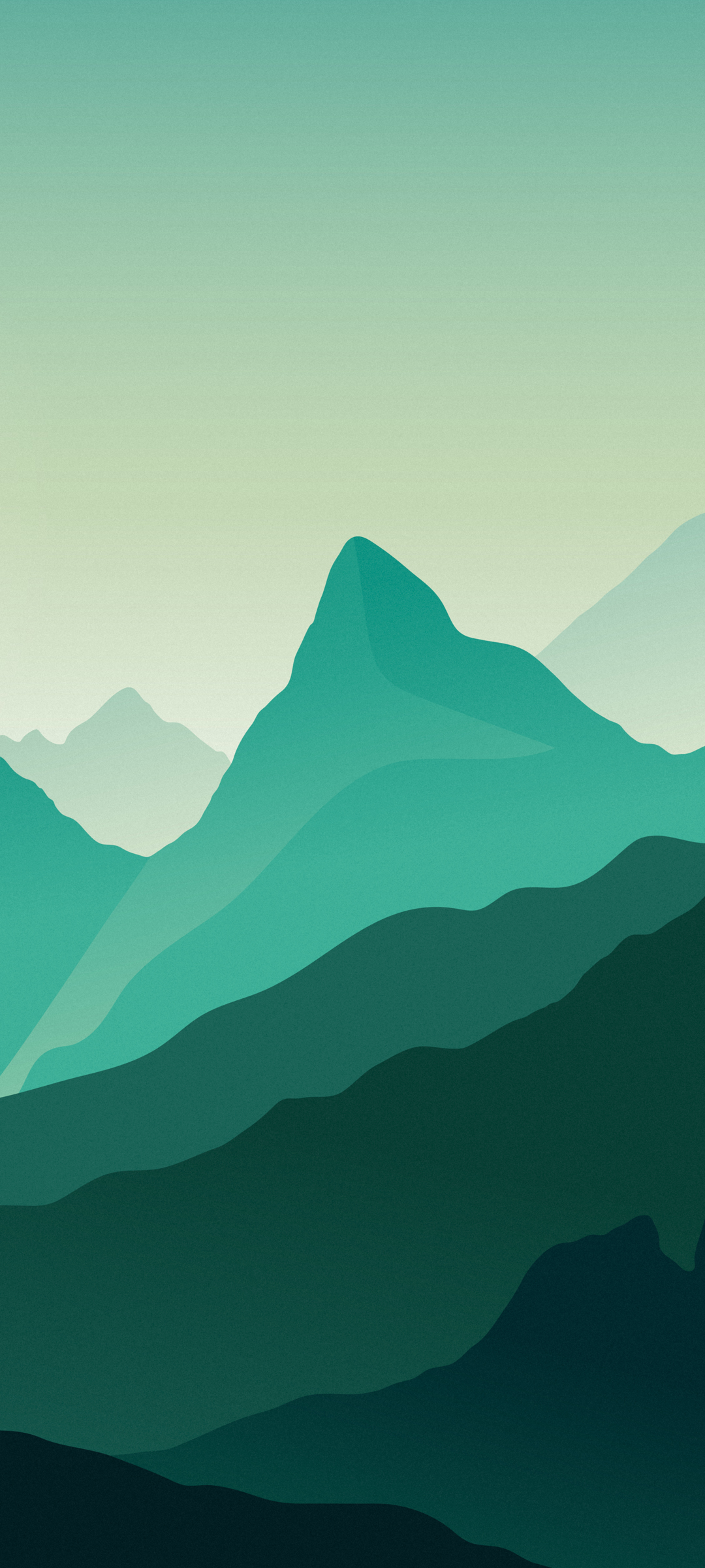 山 简约设计 全屏风景高清手机壁纸