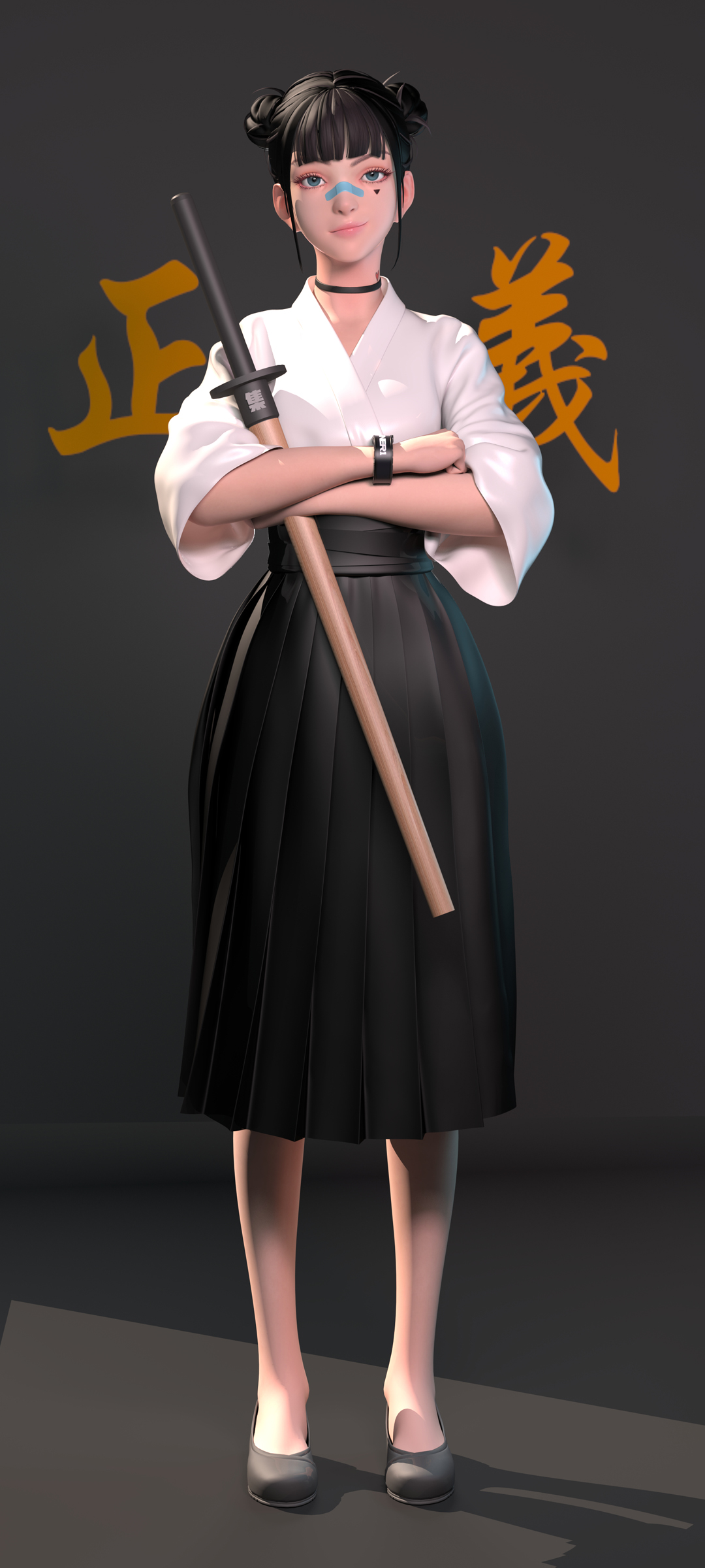 集原美 武术 正義 3d 个性美女 高清手机图片壁纸