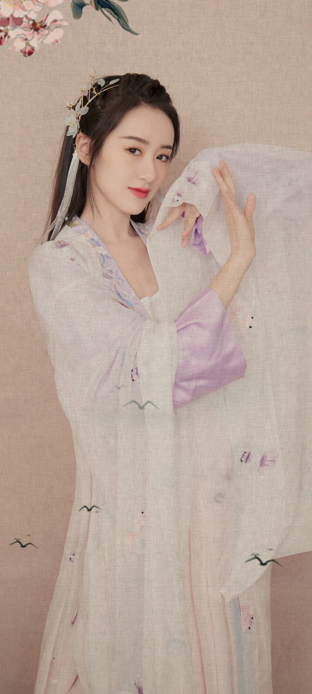 古装美女袁冰妍全屏高清手机壁纸
