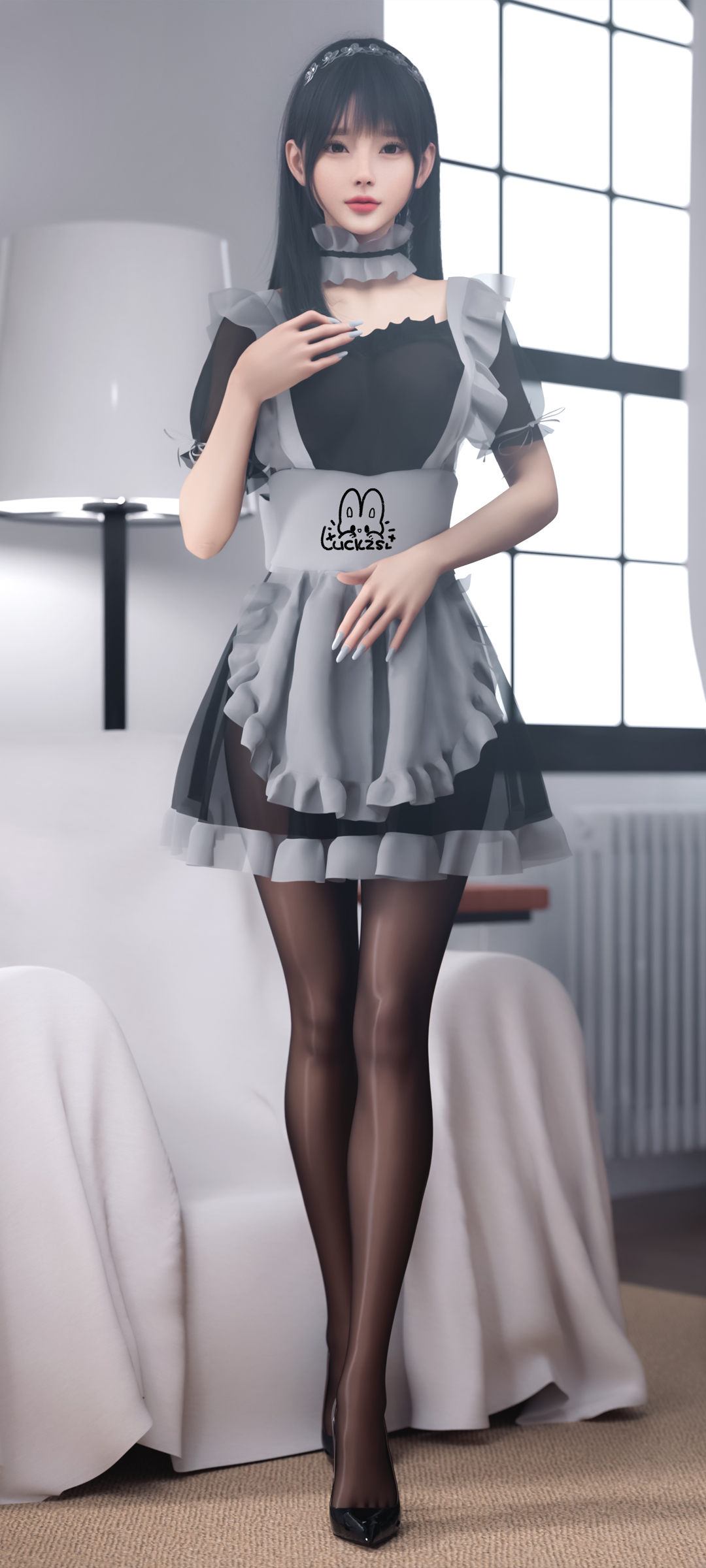 麻匪 新女仆 3d少女高清动漫高清手机壁纸
