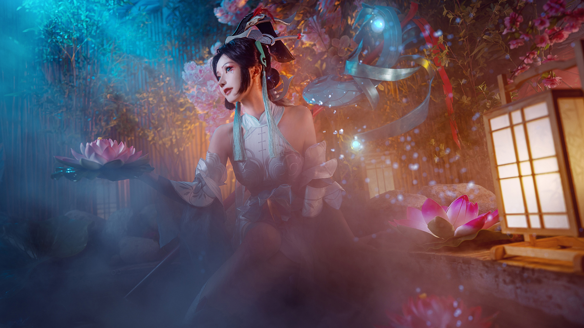王者荣耀同人大乔白鹤梁神女高清壁纸