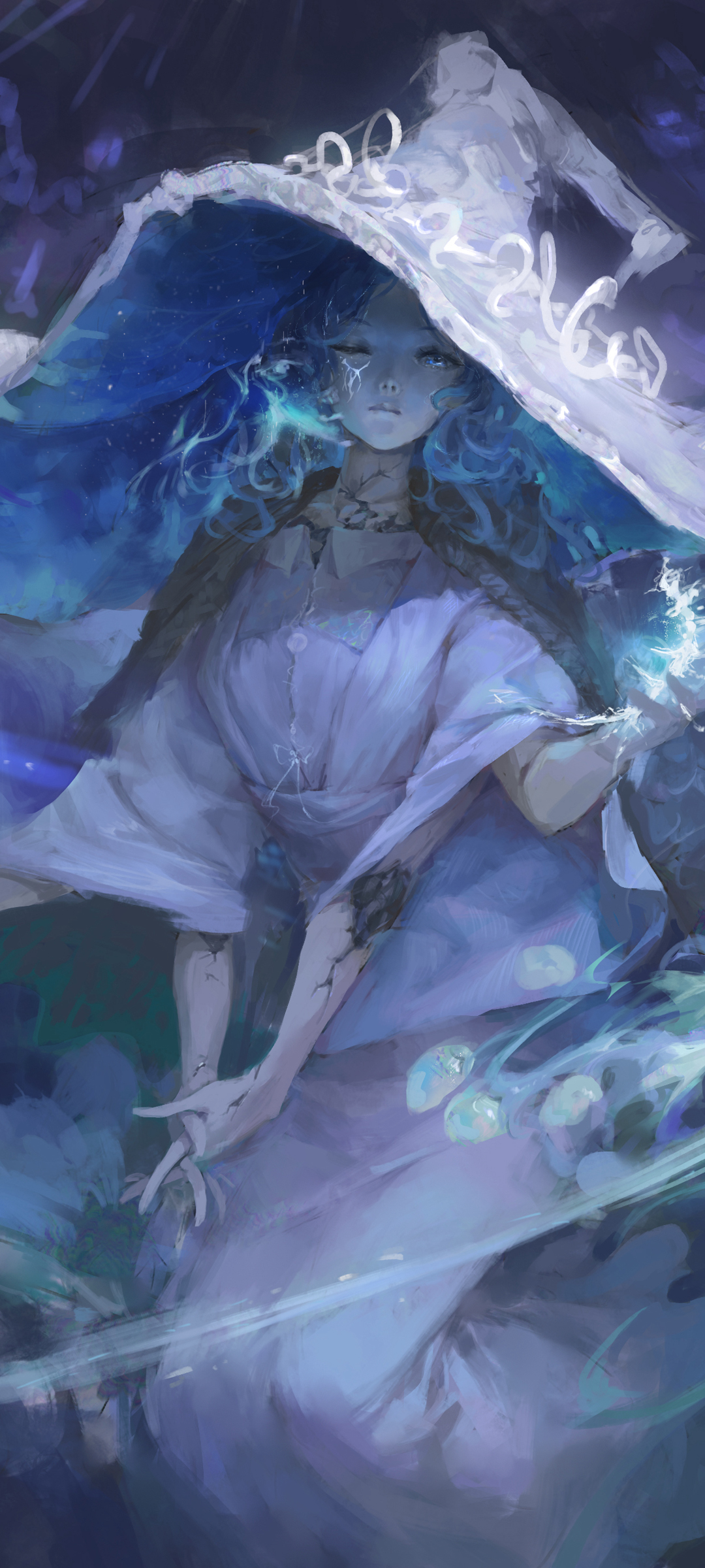 女巫 帽子 少女动漫高清手机壁纸