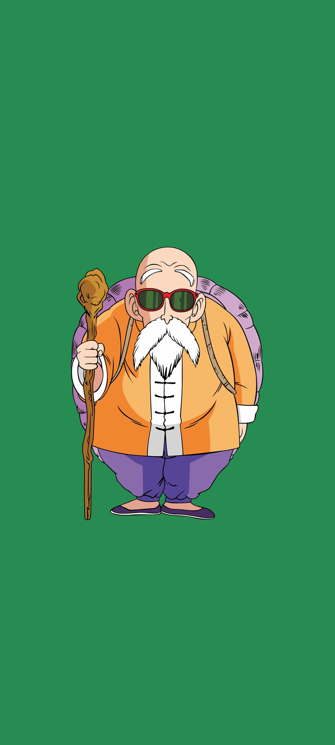 七龙珠龟仙人高清手机壁纸