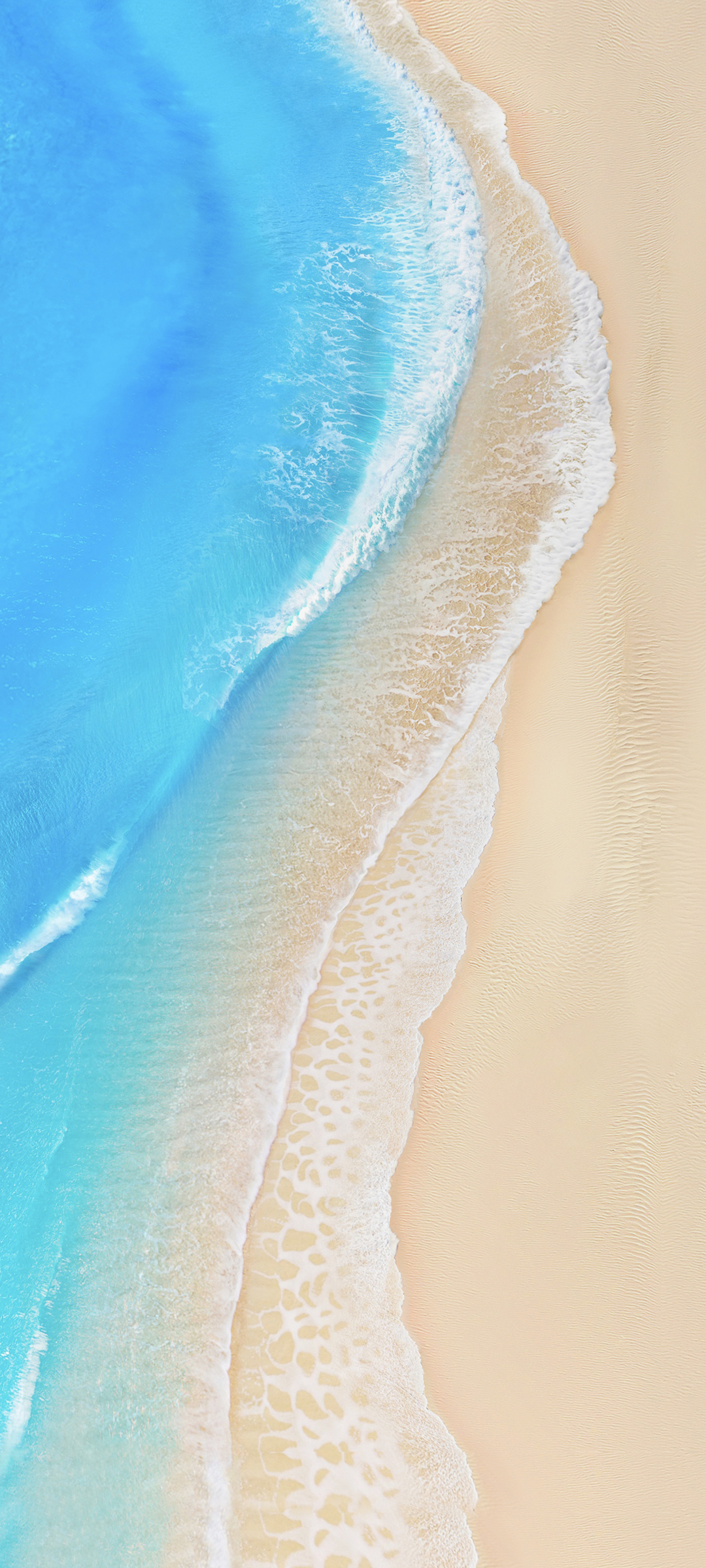 vivo X Note海边沙滩风景内置壁纸