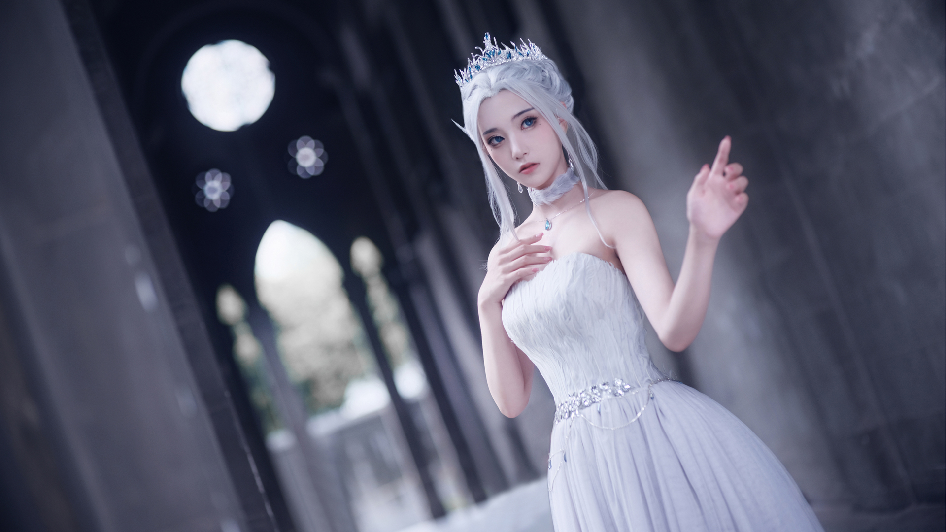 cos冰公主美女高清壁纸