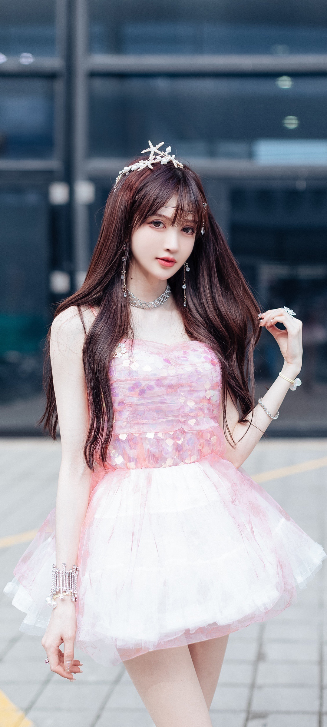 好看女神王羽杉美女全屏高清手机壁纸