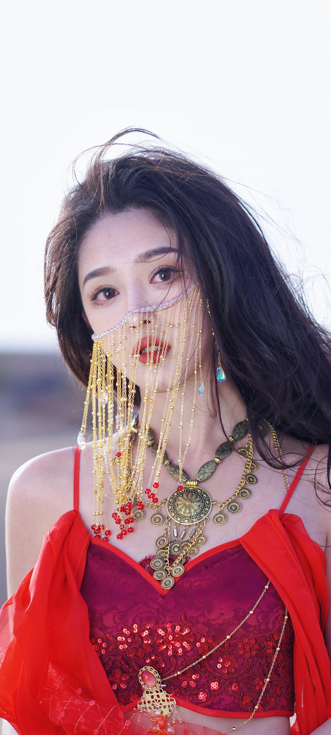 好看西域美女全屏高清手机壁纸