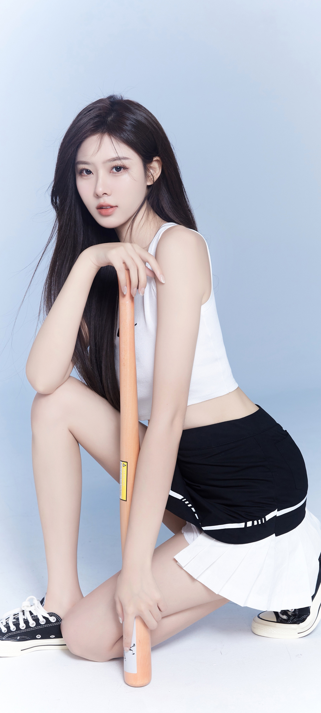 棒球高挑运动美女高清手机壁纸