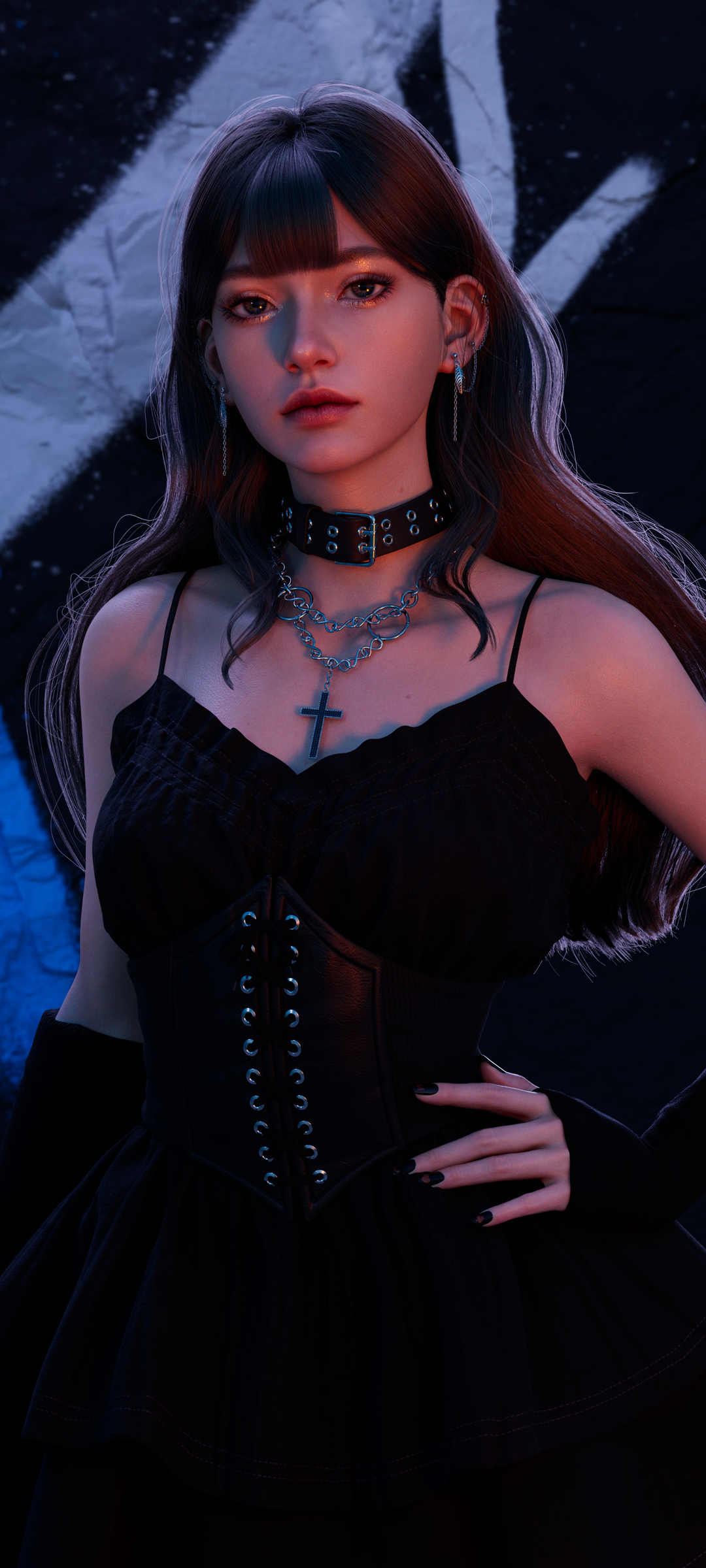 3D美女Mia 米娅高清手机壁纸