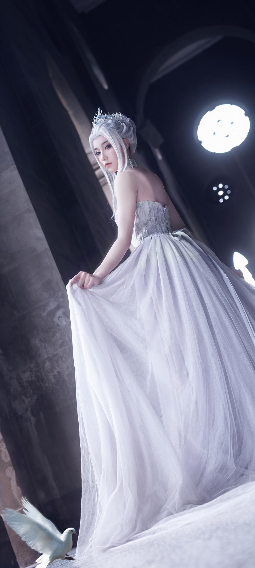 cos冰公主美女高清手机壁纸