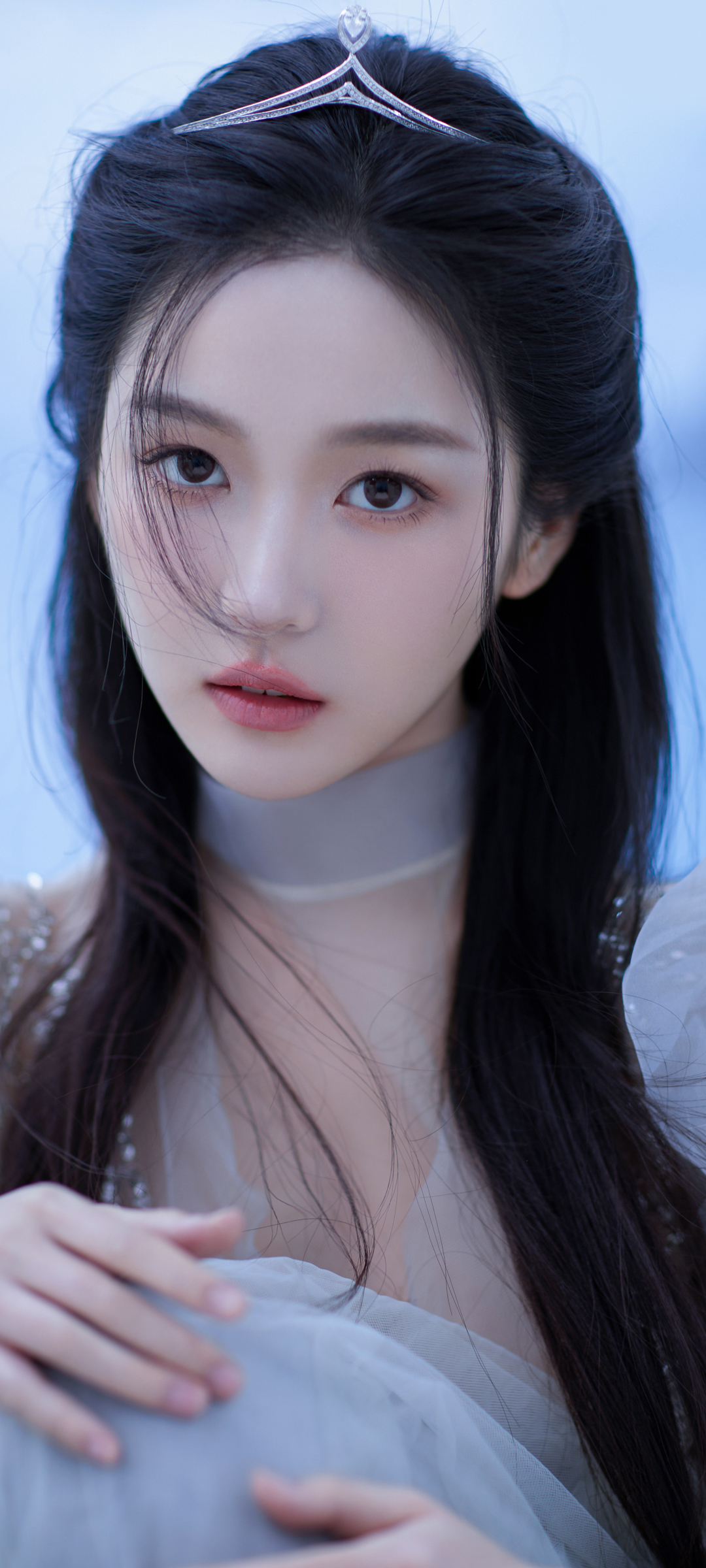 女神 长发清纯美女曹婉瑾超清高清手机壁纸