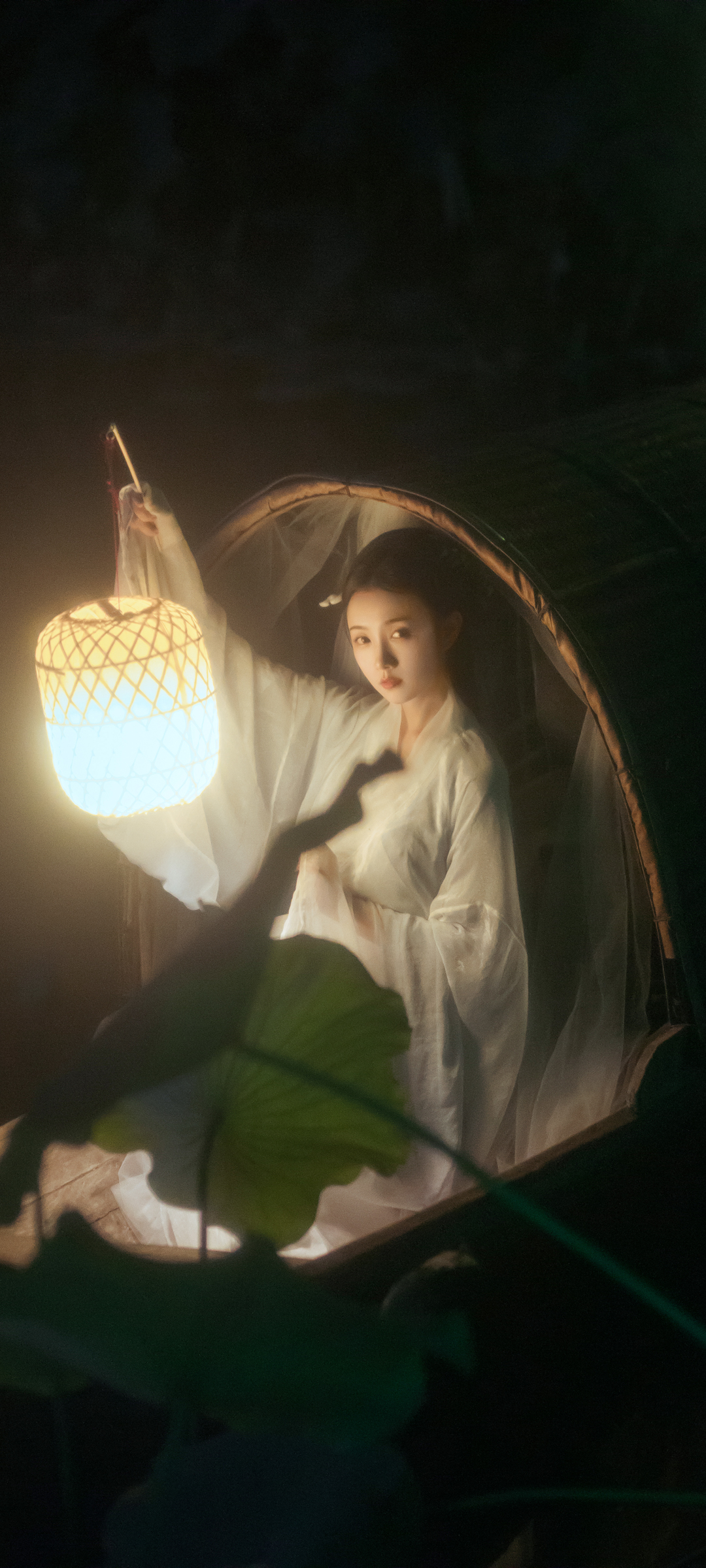 艺图语《霜莲子》 唯美意境古风美女高清手机壁纸