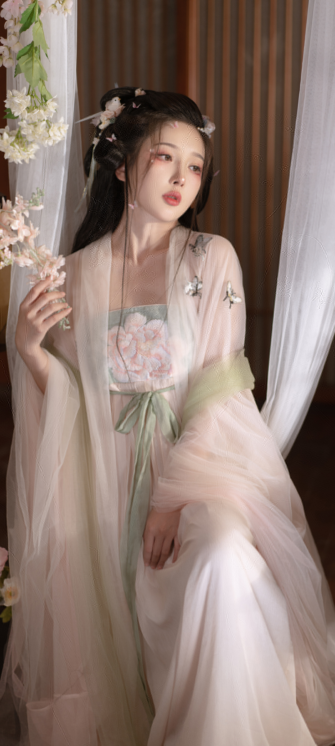 汉服美女高清手机壁纸全屏