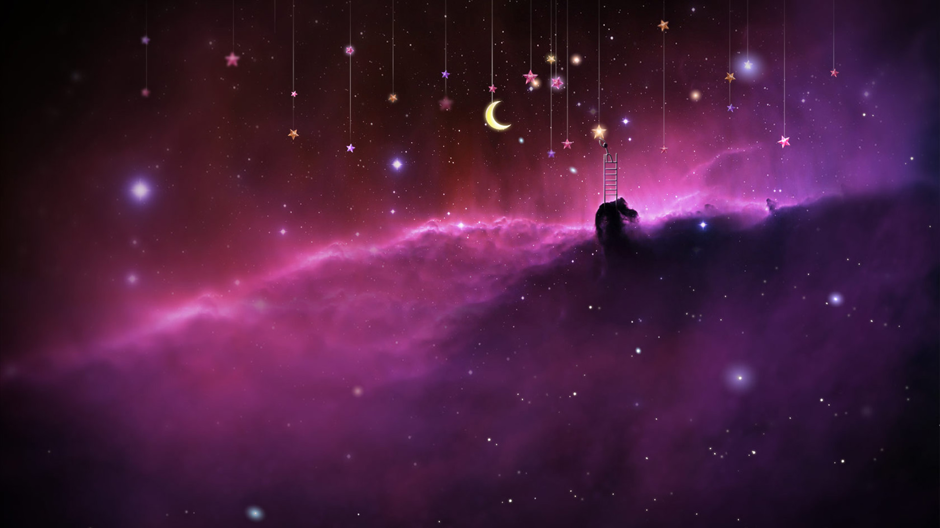 摘星桌面高清壁纸