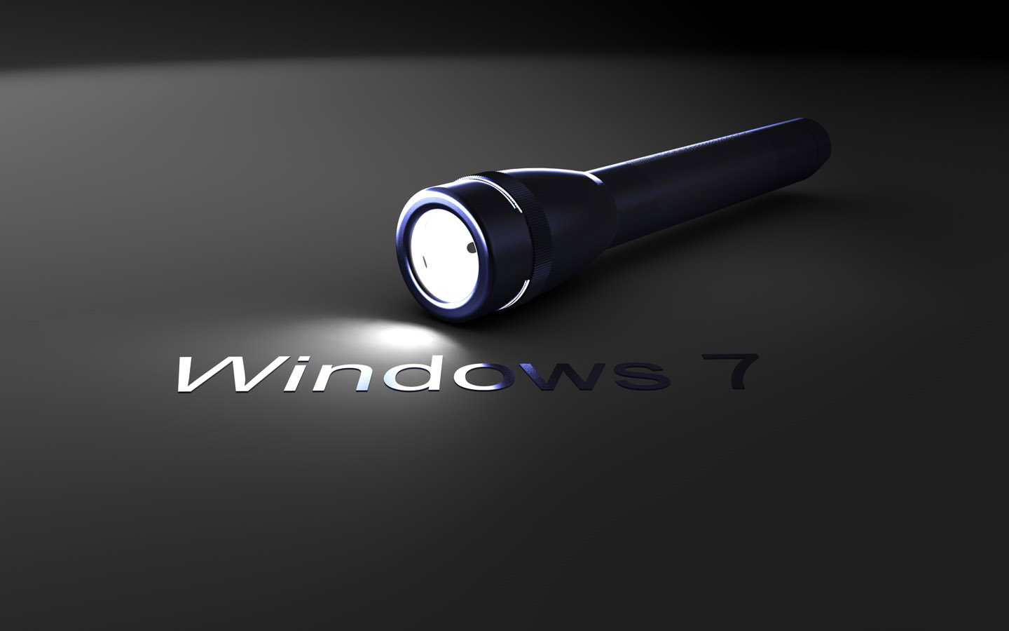win7 手电筒桌面高清壁纸