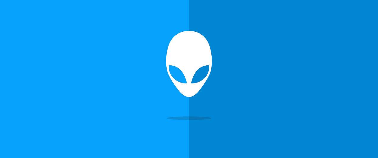外星人桌面带鱼屏高清壁纸