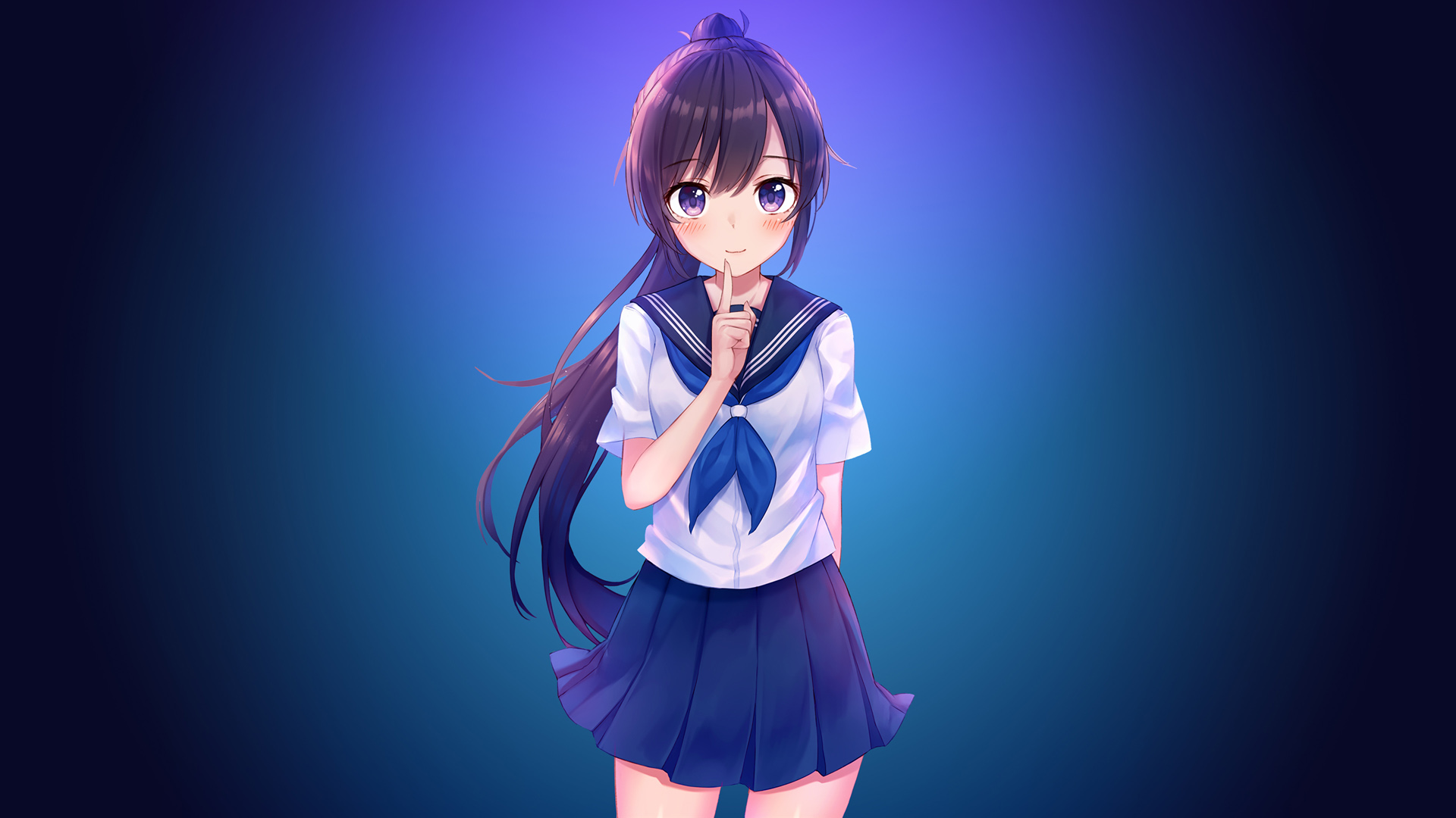 Secret水手服女生精选动漫高清壁纸