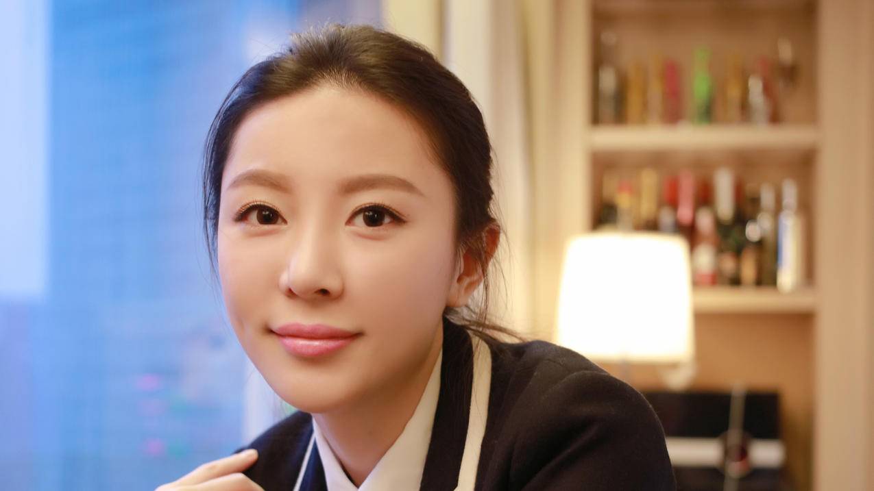 慕羽茜学生制服美女4k高清壁纸