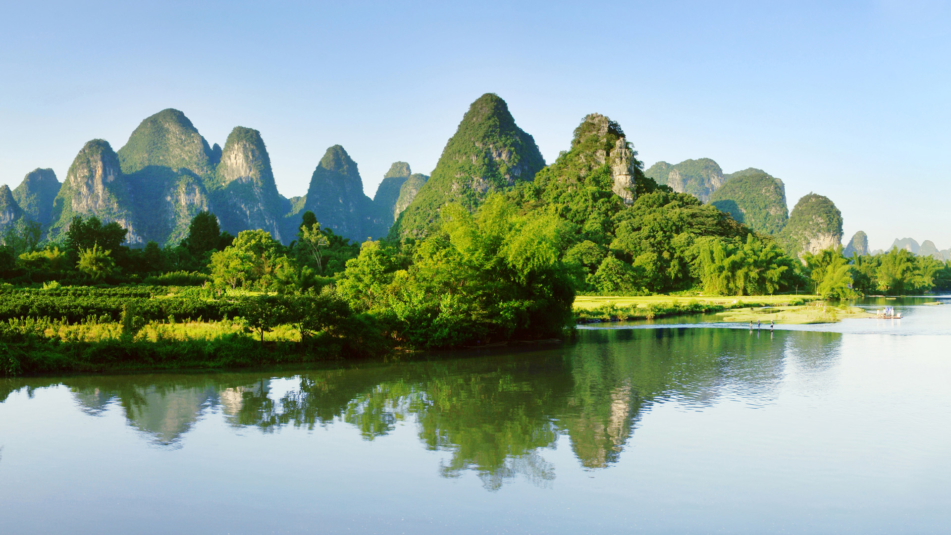 桂林山水旳风景图片宽屏桌面高清壁纸 精选