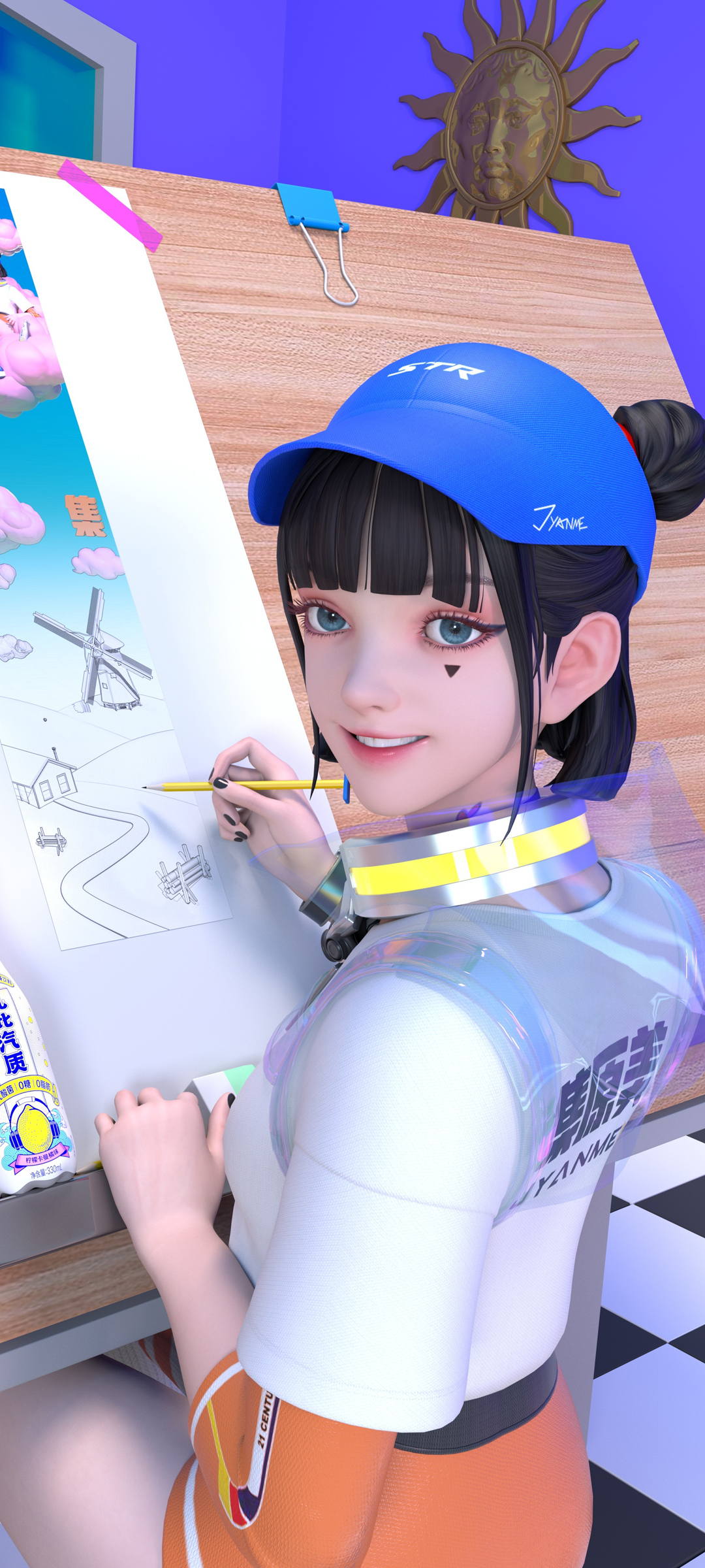 集原美 画板 画画 高清手机壁纸