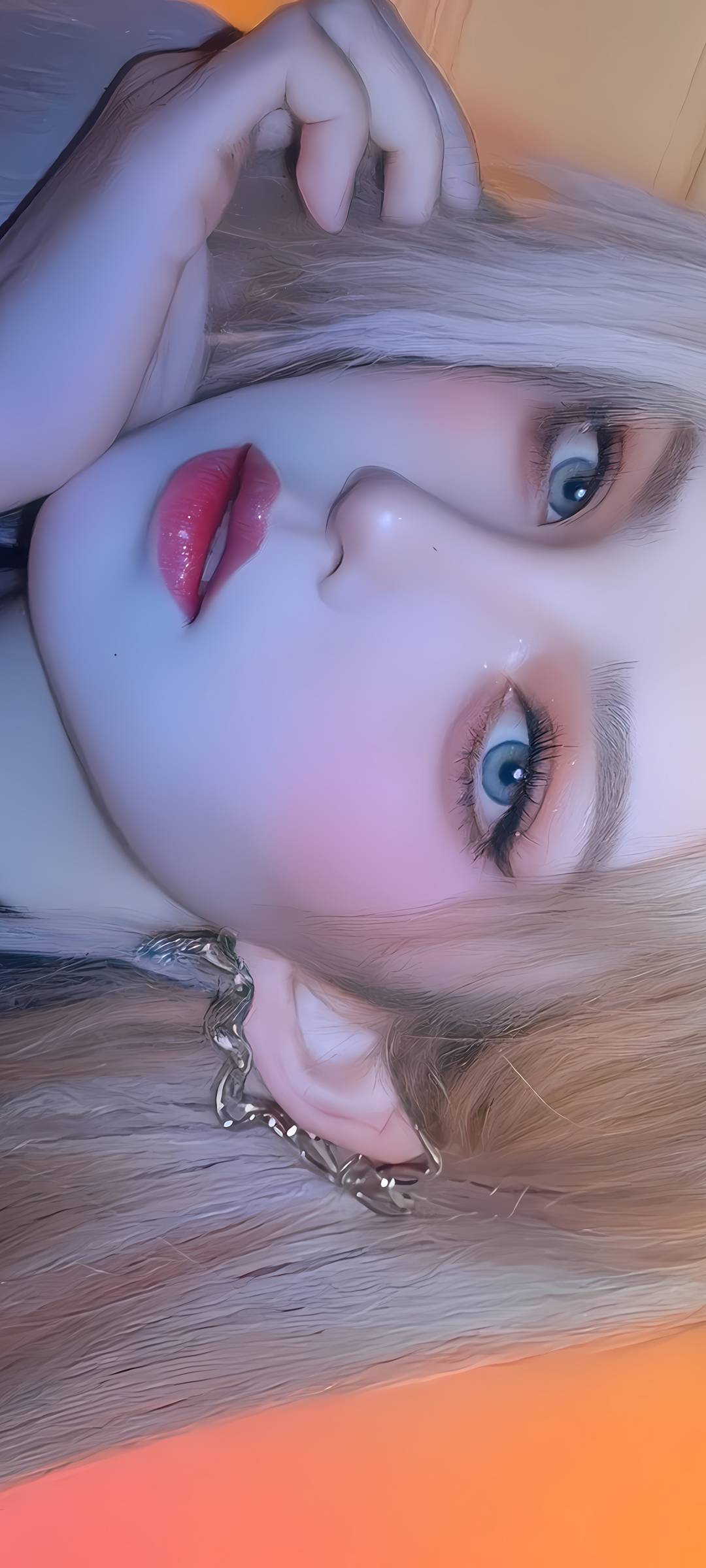 高清手机壁纸 阿狸 cosplay 漂亮的脸 可爱小嘴 个性美女