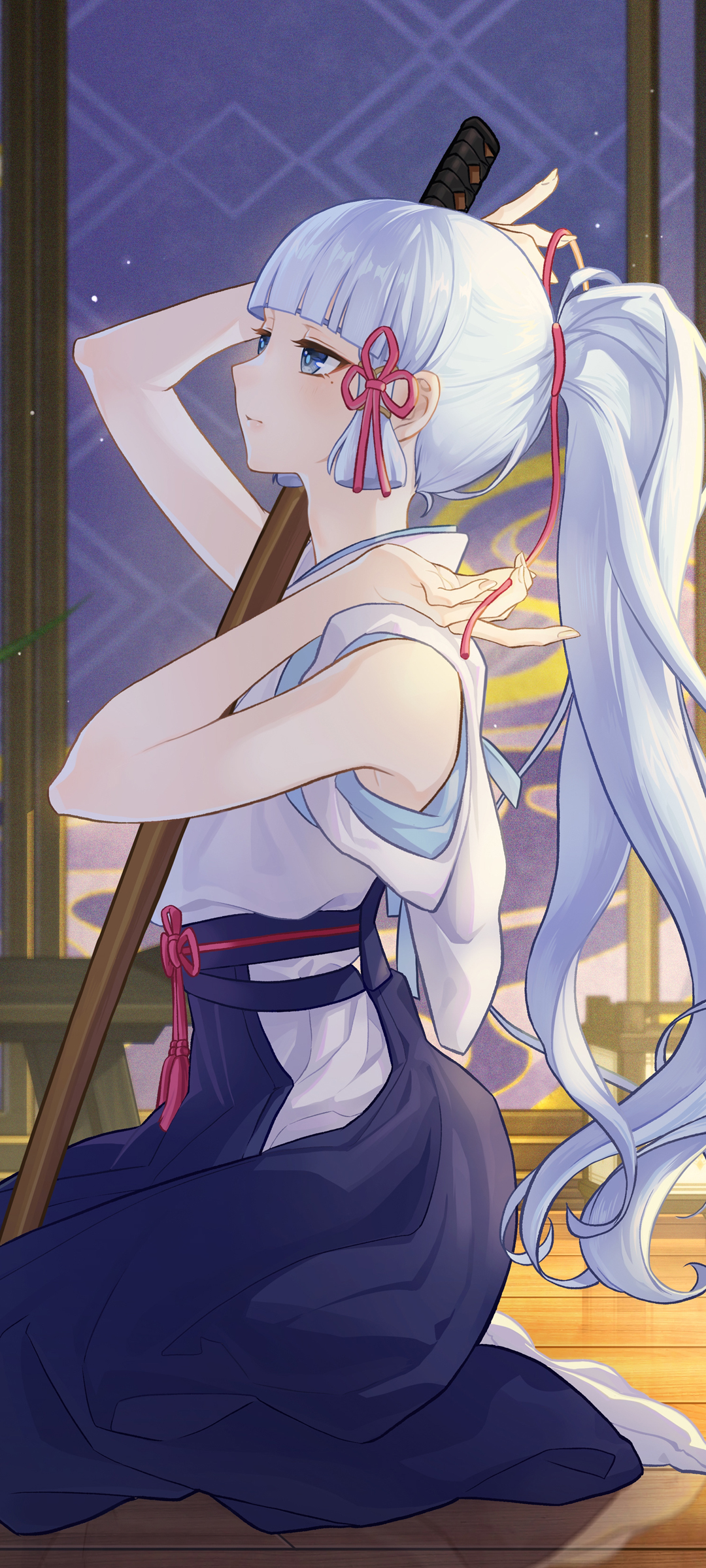 原神 神里绫华 个性 美女 动漫 高清手机 高清 壁纸