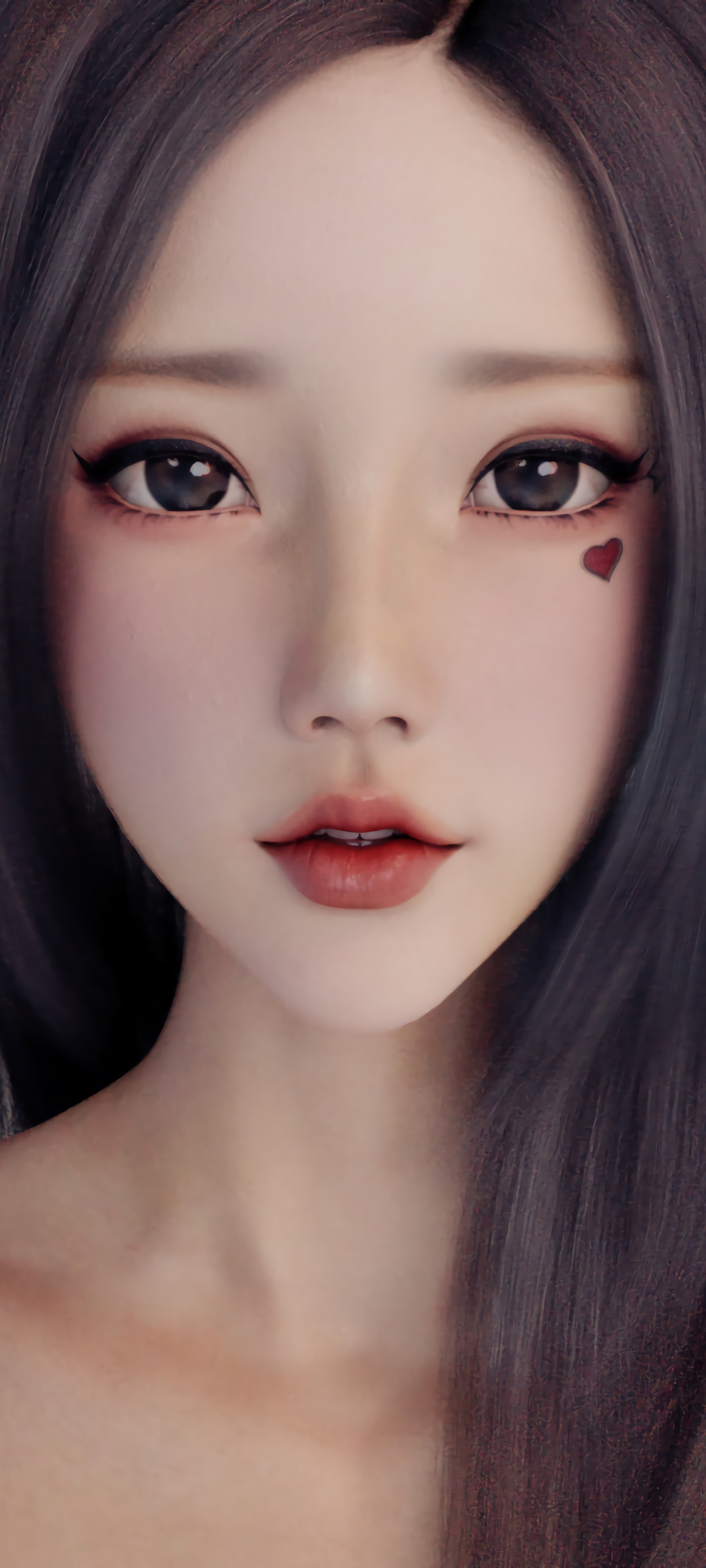 麻匪 长发女孩 全屏高清手机壁纸