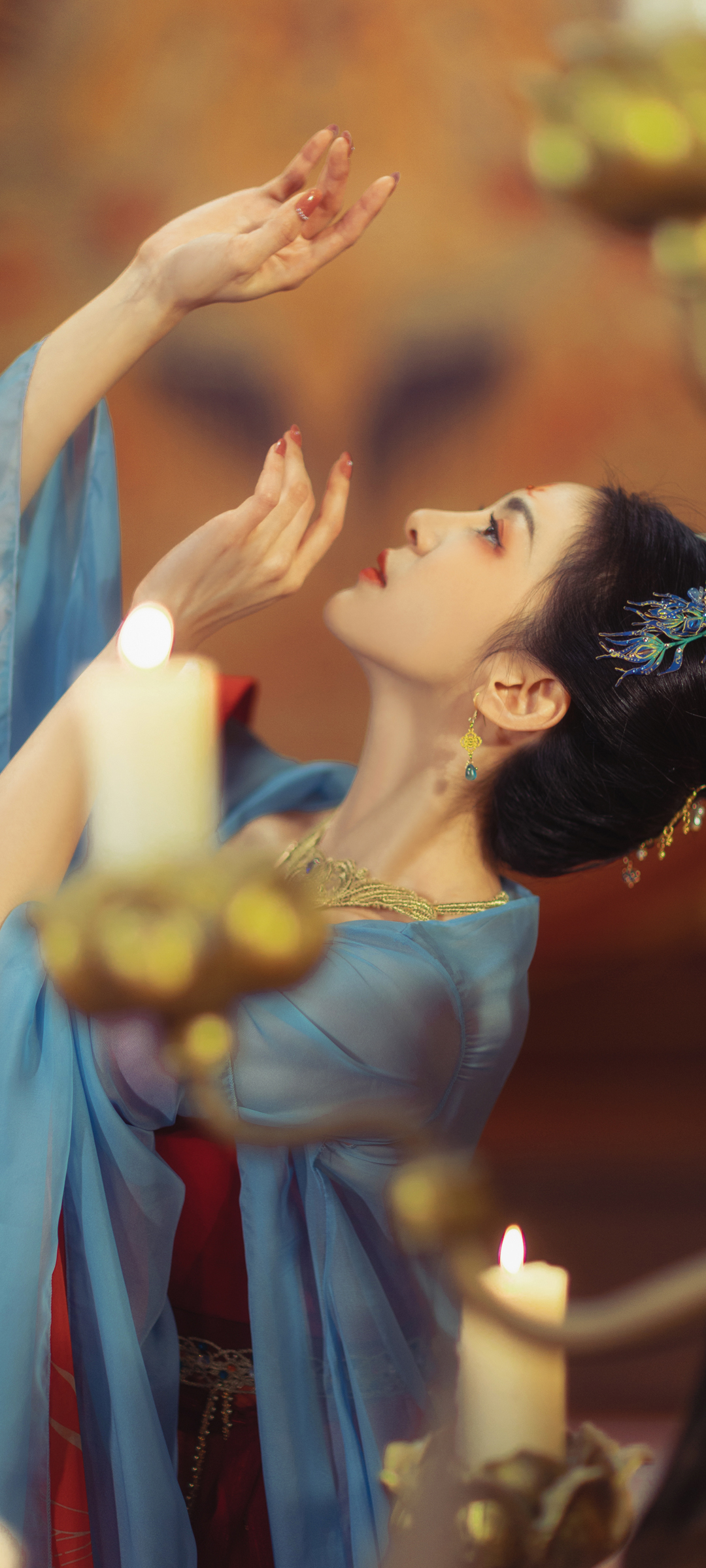 敦煌风美女全屏高清手机壁纸桌面