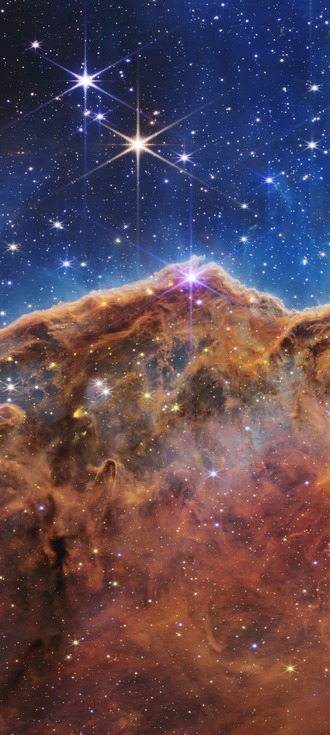 船底座 星云 风景高清手机壁纸