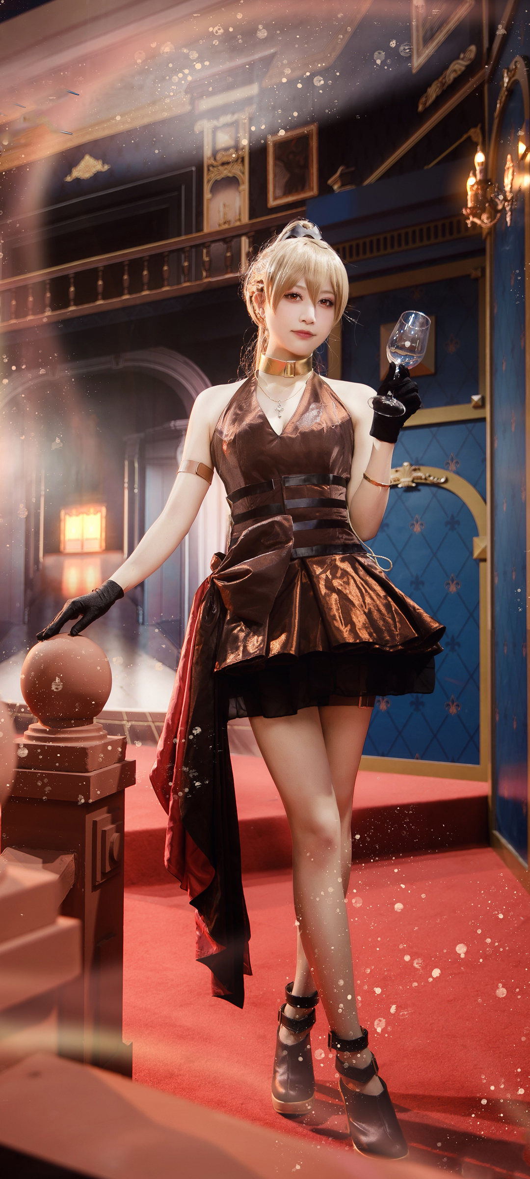 cosplay 碧蓝航线 酒杯 美女高清手机壁纸