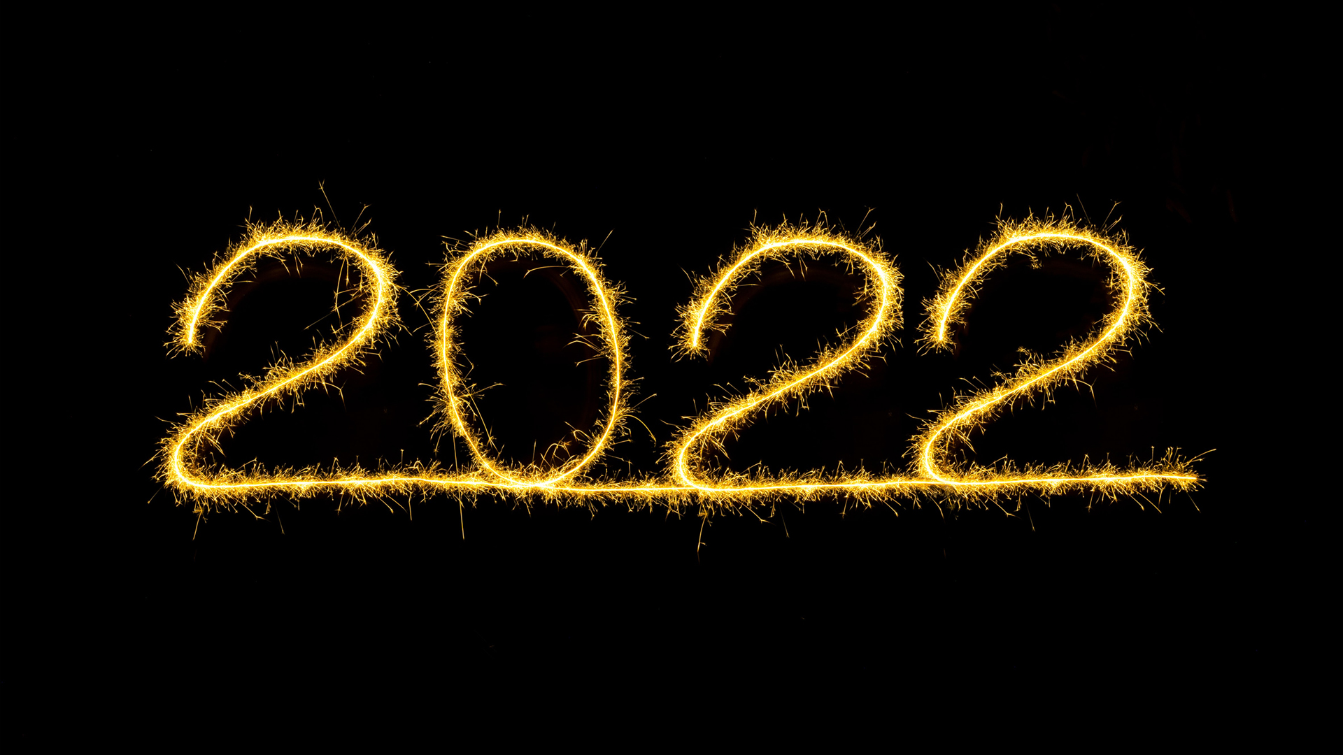 2022年数字烟火个性高清壁纸