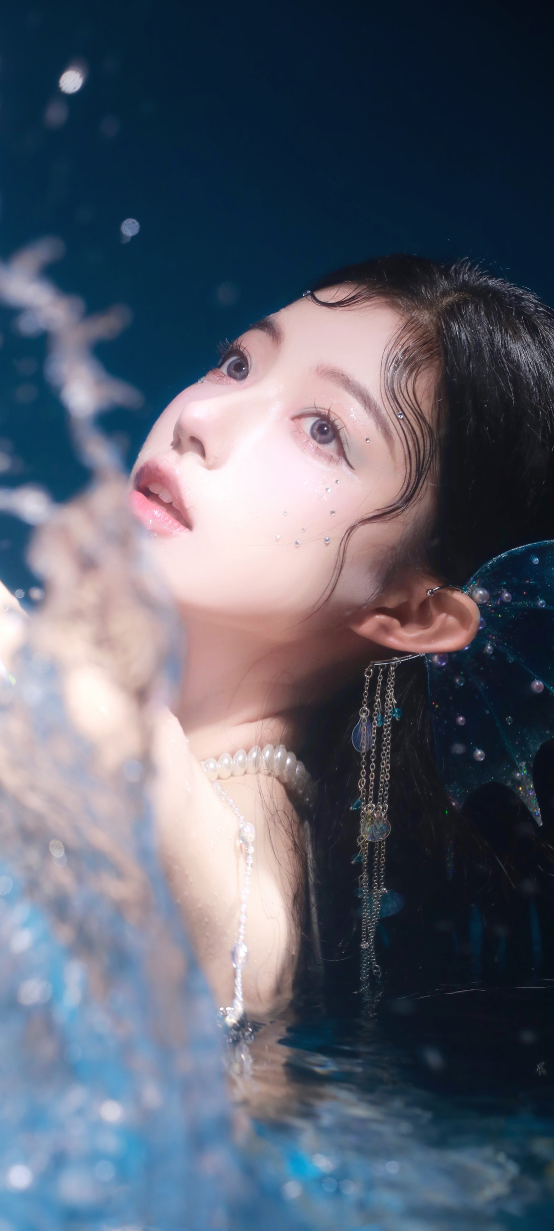 潘白雪 美人鱼 水花 精选高清手机壁纸