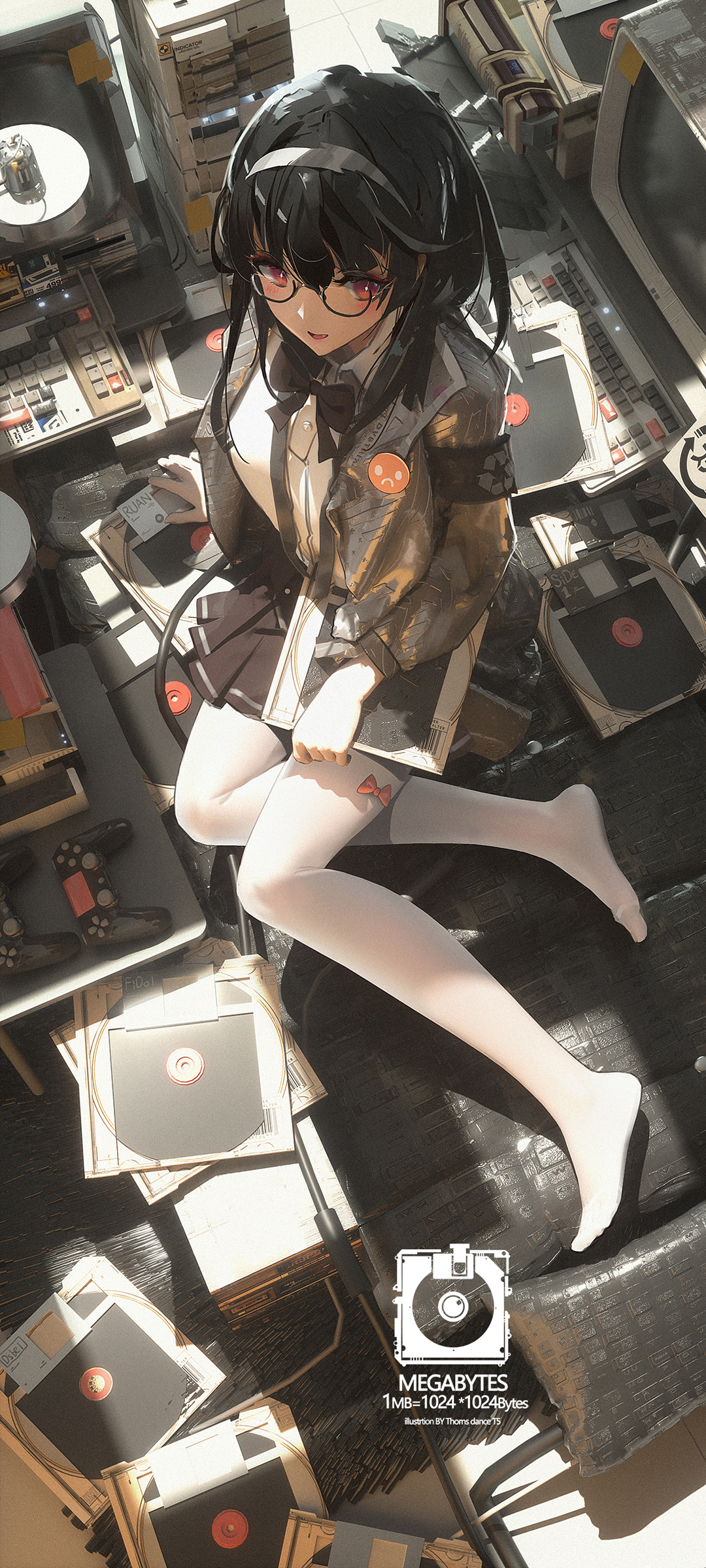 动漫少女高清手机壁纸