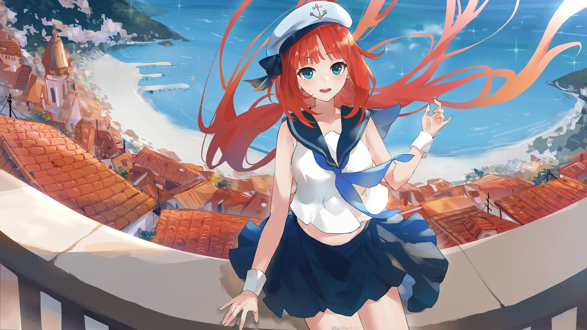 原神 妮露 水手服 同人 精选 动漫 高清壁纸