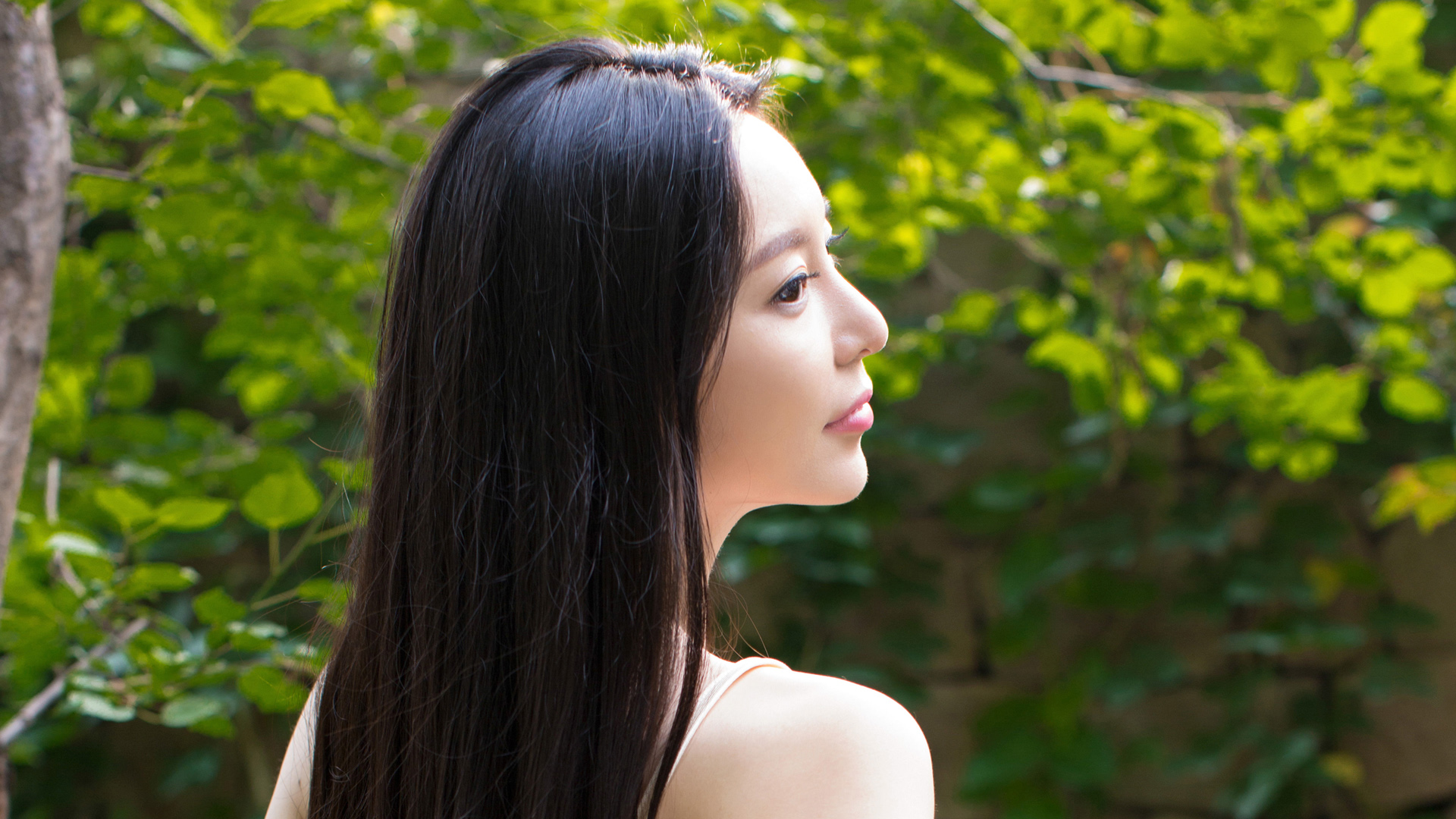 清新美女慕羽茜2k高清壁纸