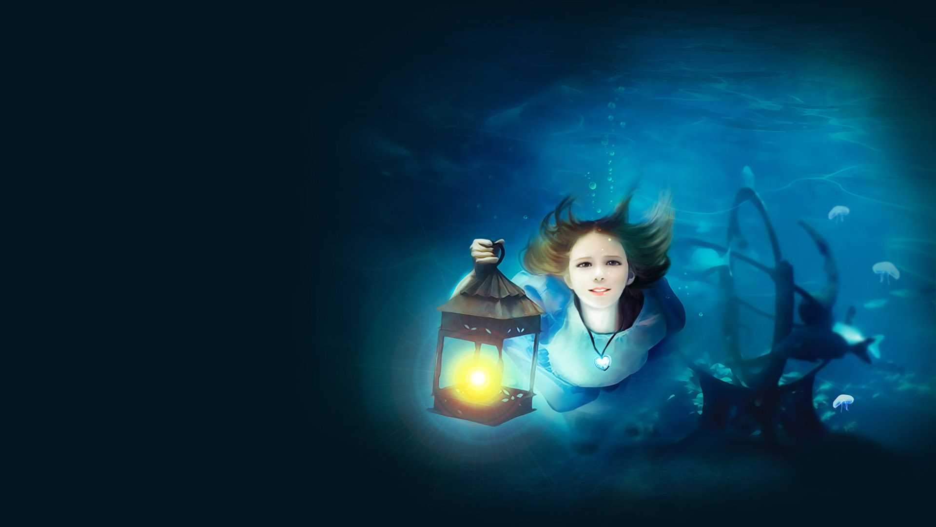 奇幻海底桌面高清壁纸