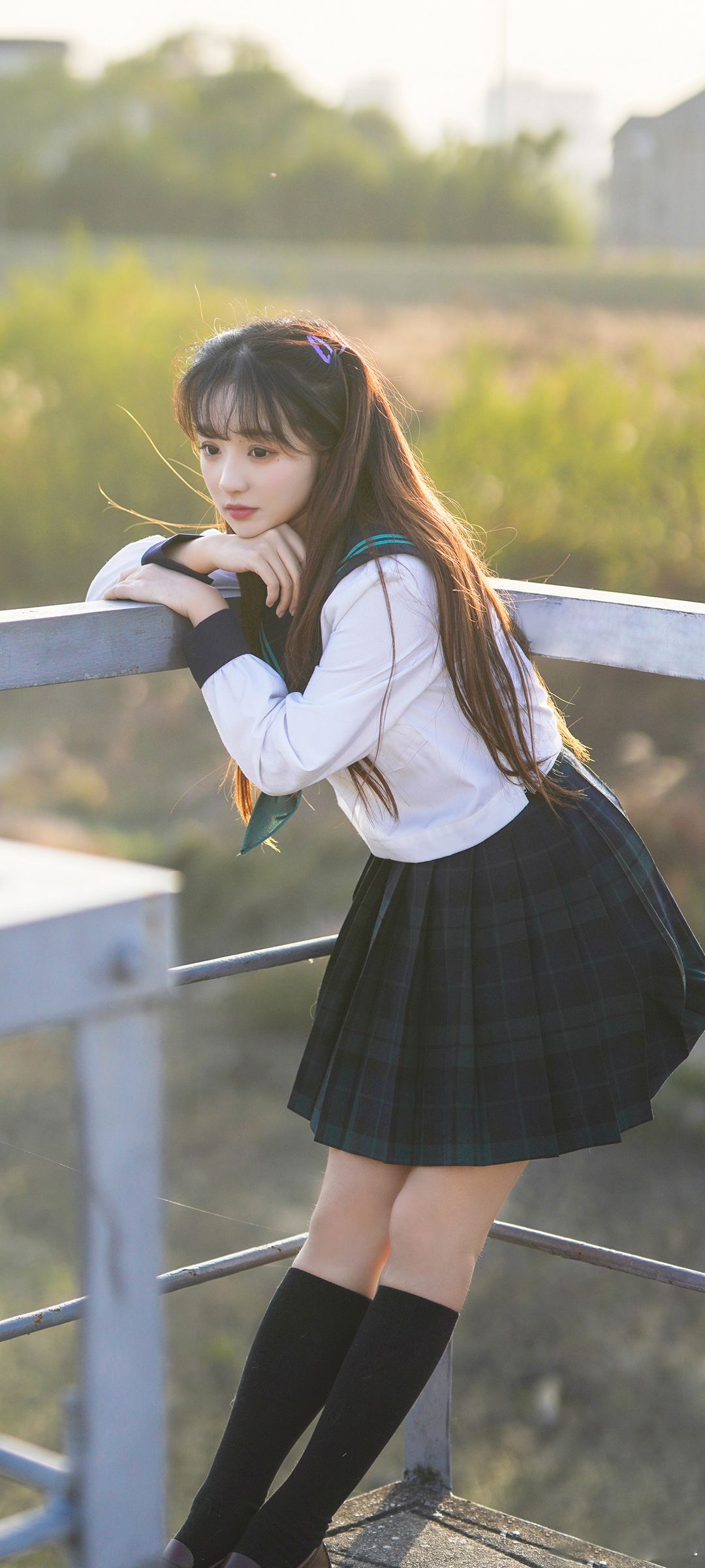 小陆离 户外 美女高清手机壁纸
