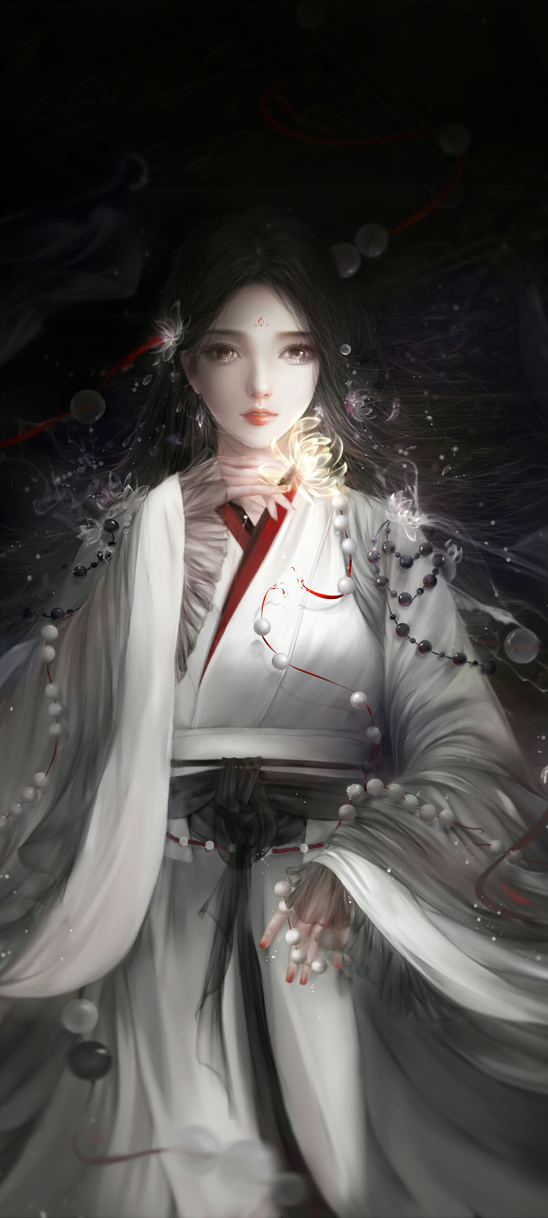 古风插画美女 同人 剑网三 全屏高清手机壁纸