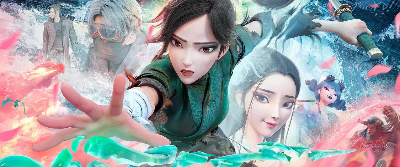 白蛇2青蛇劫起 终极海报横版3440x1440精选高清壁纸