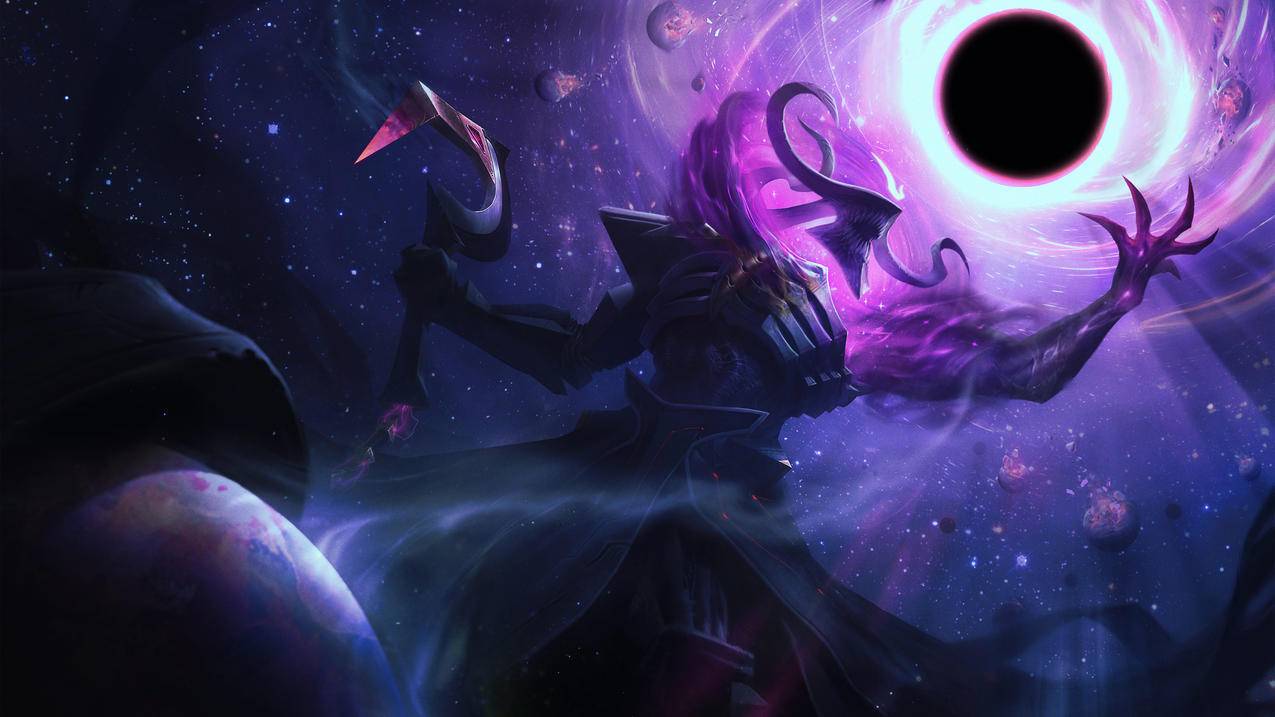 《英雄联盟 LOL》魂锁典狱长 死兆星 锤石 4K游戏精选高清壁纸