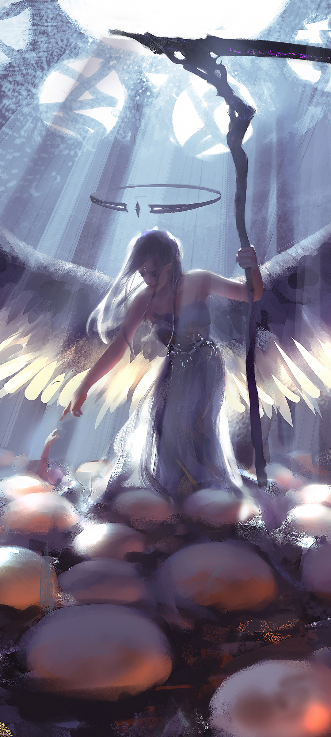 天使 魔杖 鬼刀全屏高清手机壁纸
