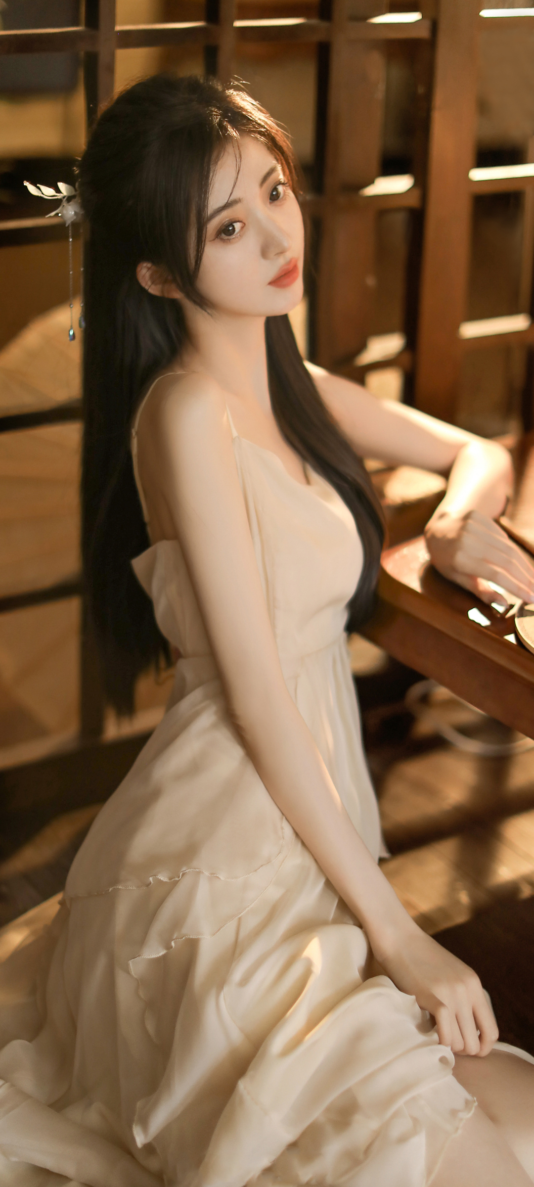 古韵 书香 美女高清手机全屏壁纸