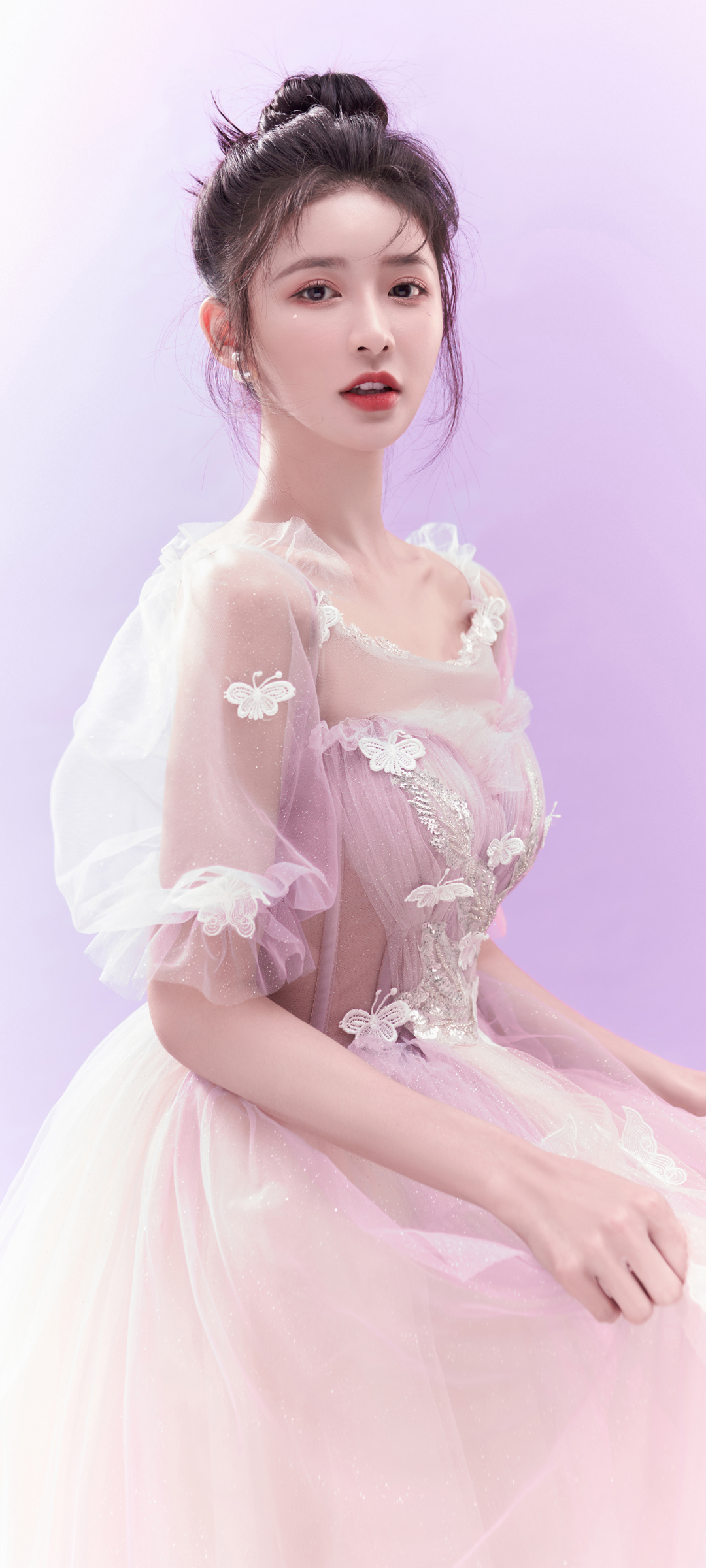 婚纱裙子美女蔡卓宜精选高清手机壁纸