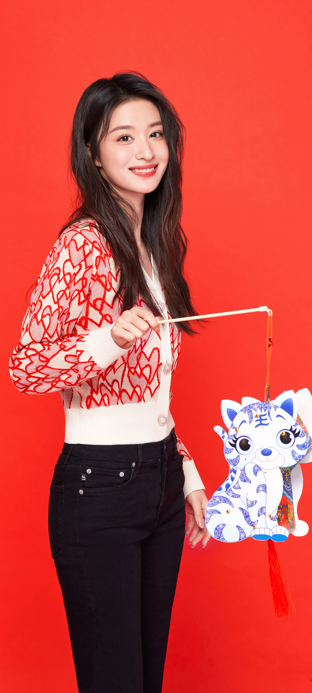 王楚然 虎年大吉精选美女高清手机壁纸